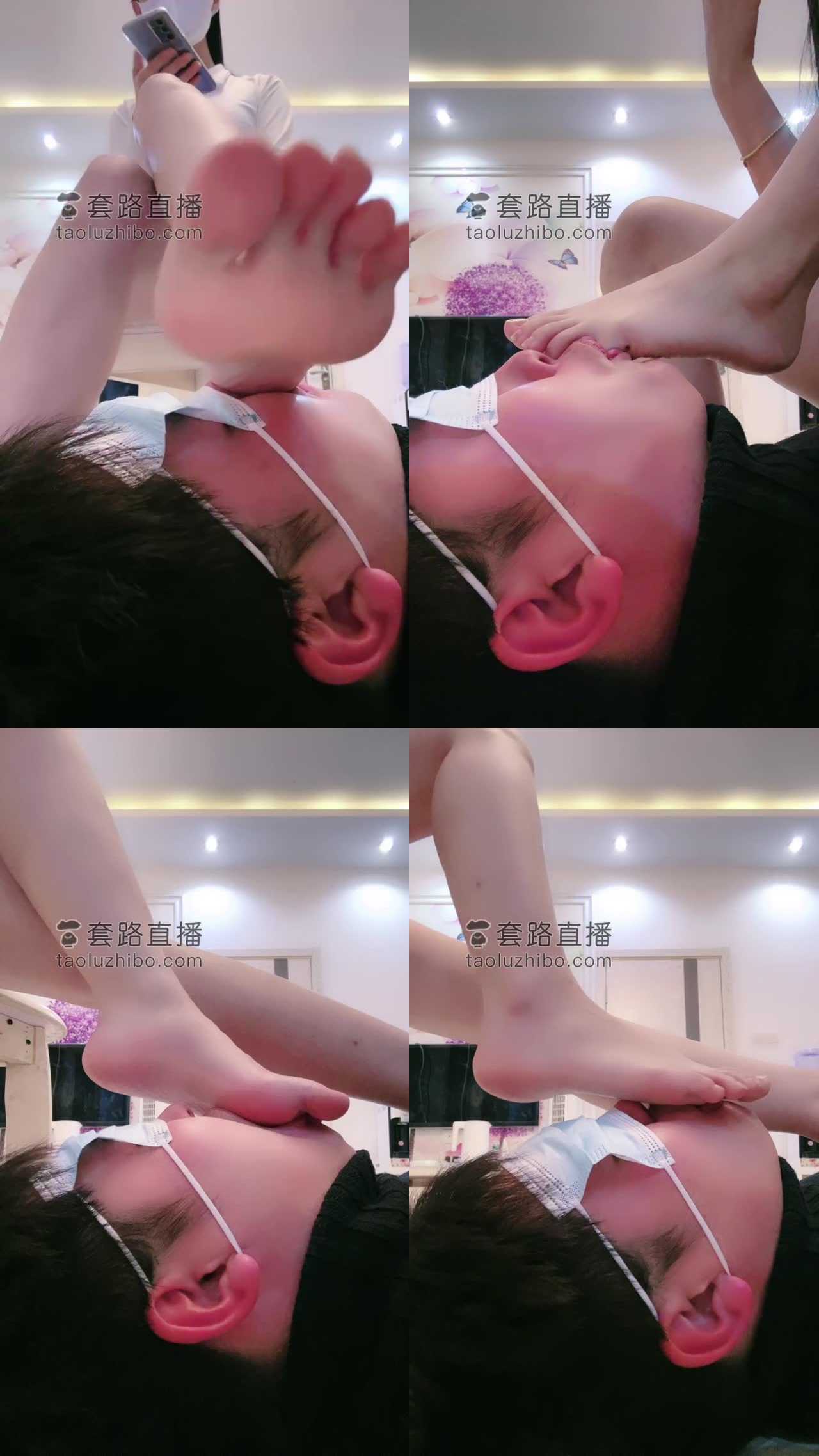 【罗宾】近距离舔脚恋足
