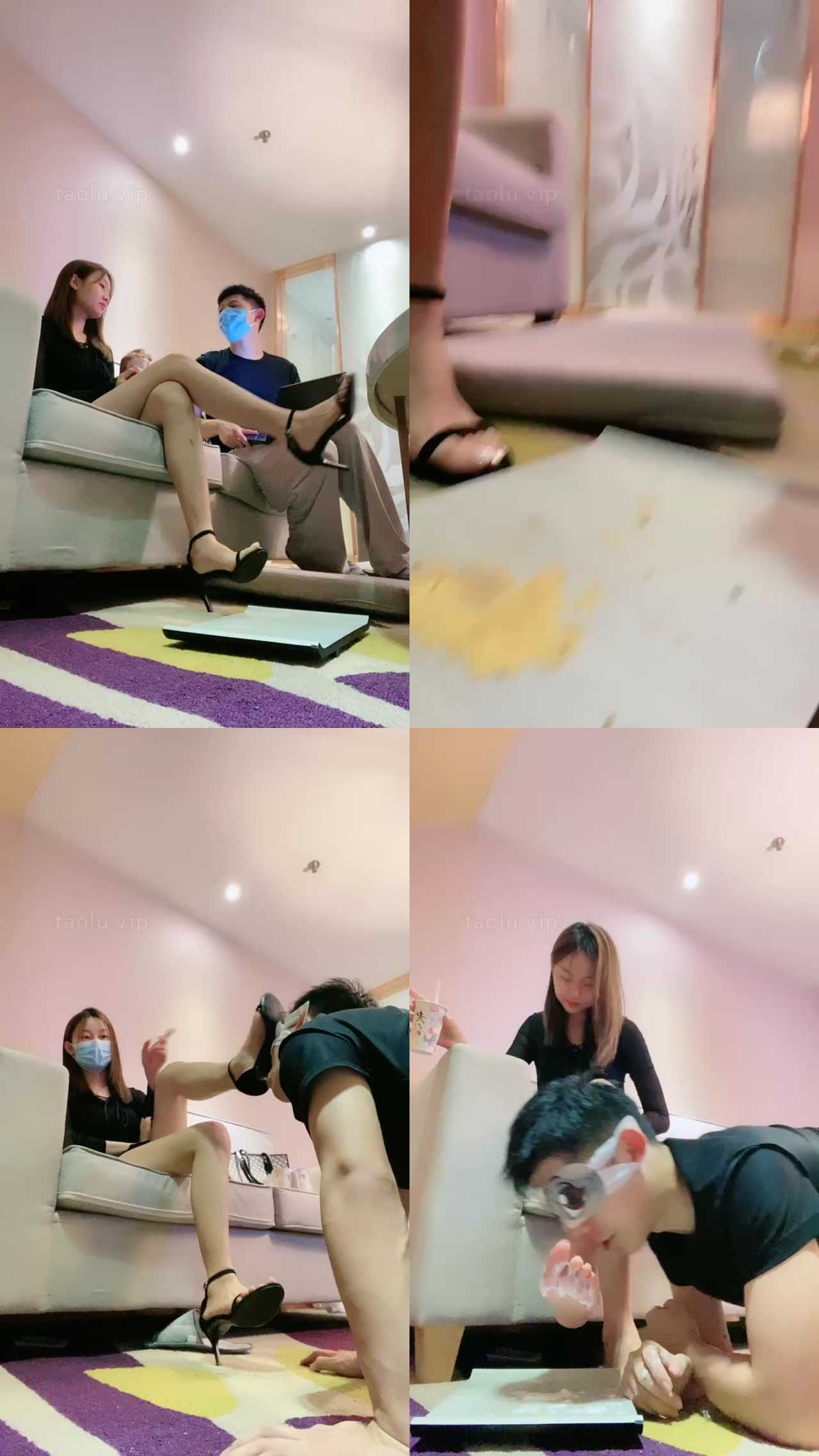 【艾莉】热辣女上司/踩食物喂食/骑马转胯/圣水