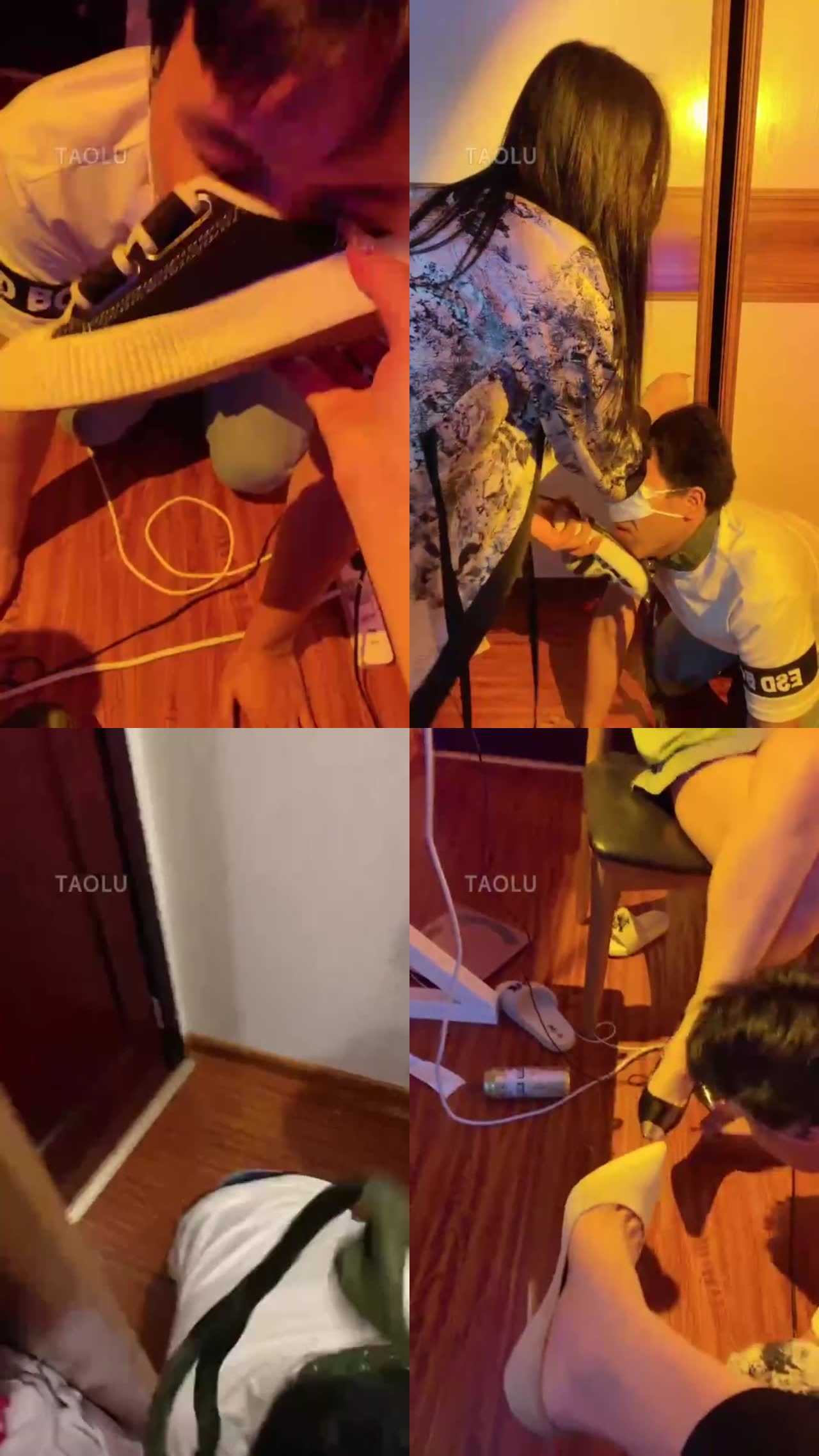【不知名美女】强制贱狗闻臭脚臭鞋