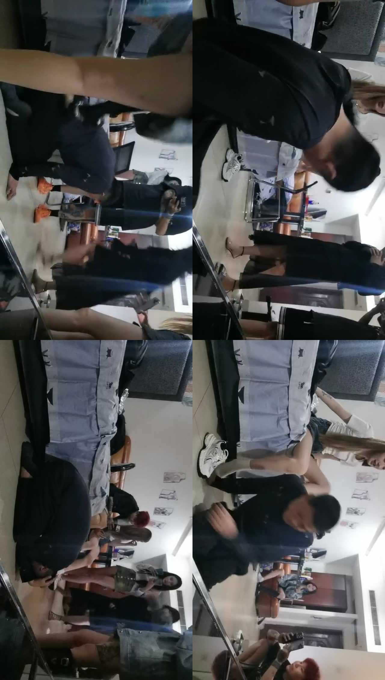 【野万三】多S群调-运动鞋白袜暴力踢踹/腿绞窒息【三视角版】
