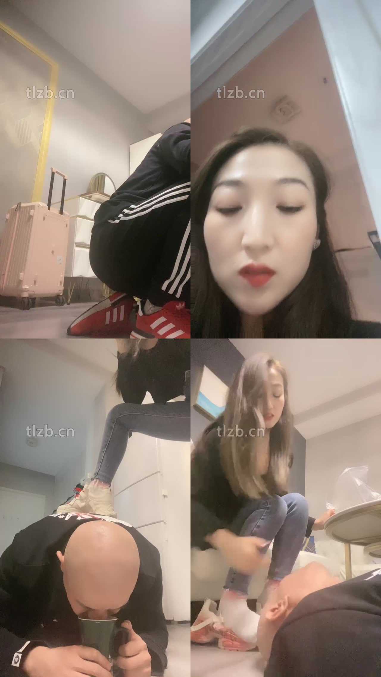 【魅儿】运动鞋棉袜气味羞辱/强制喝圣水
