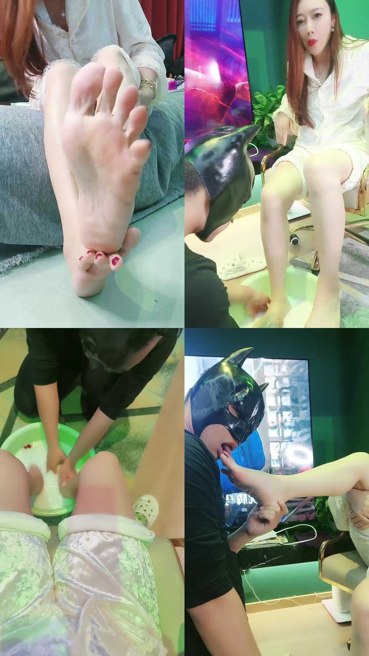 【咩祖】下跪恋足舔/伺候沐足