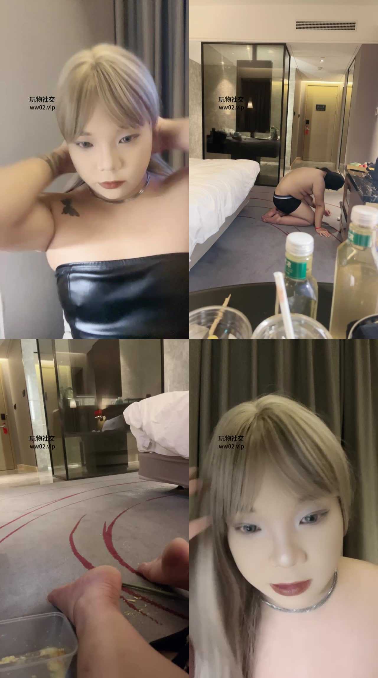 【迦楼罗】脚下喂食/滴蜡/狗链遛狗