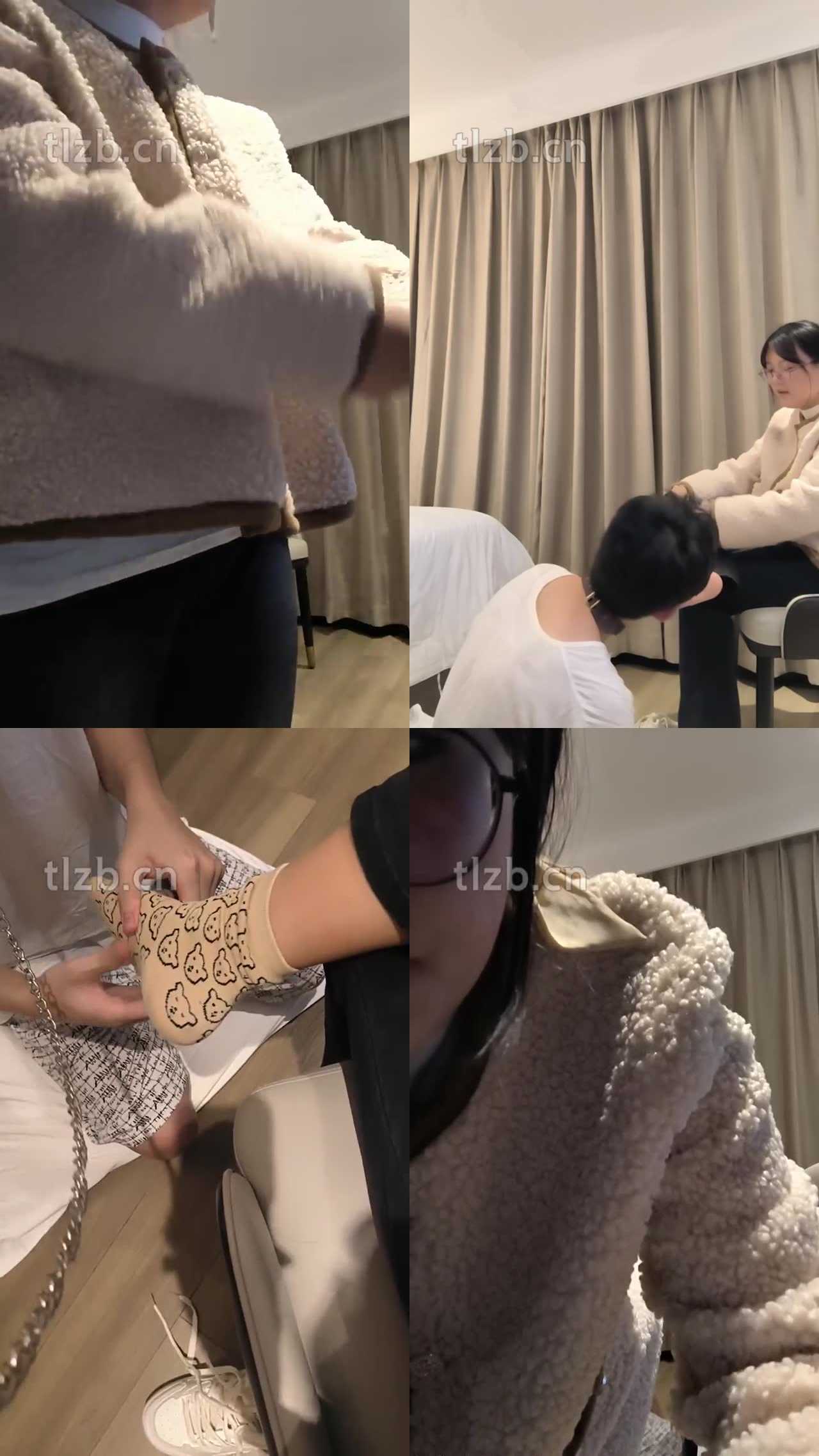 【元宵】舔闻原味棉袜裸足/转胯狗爬