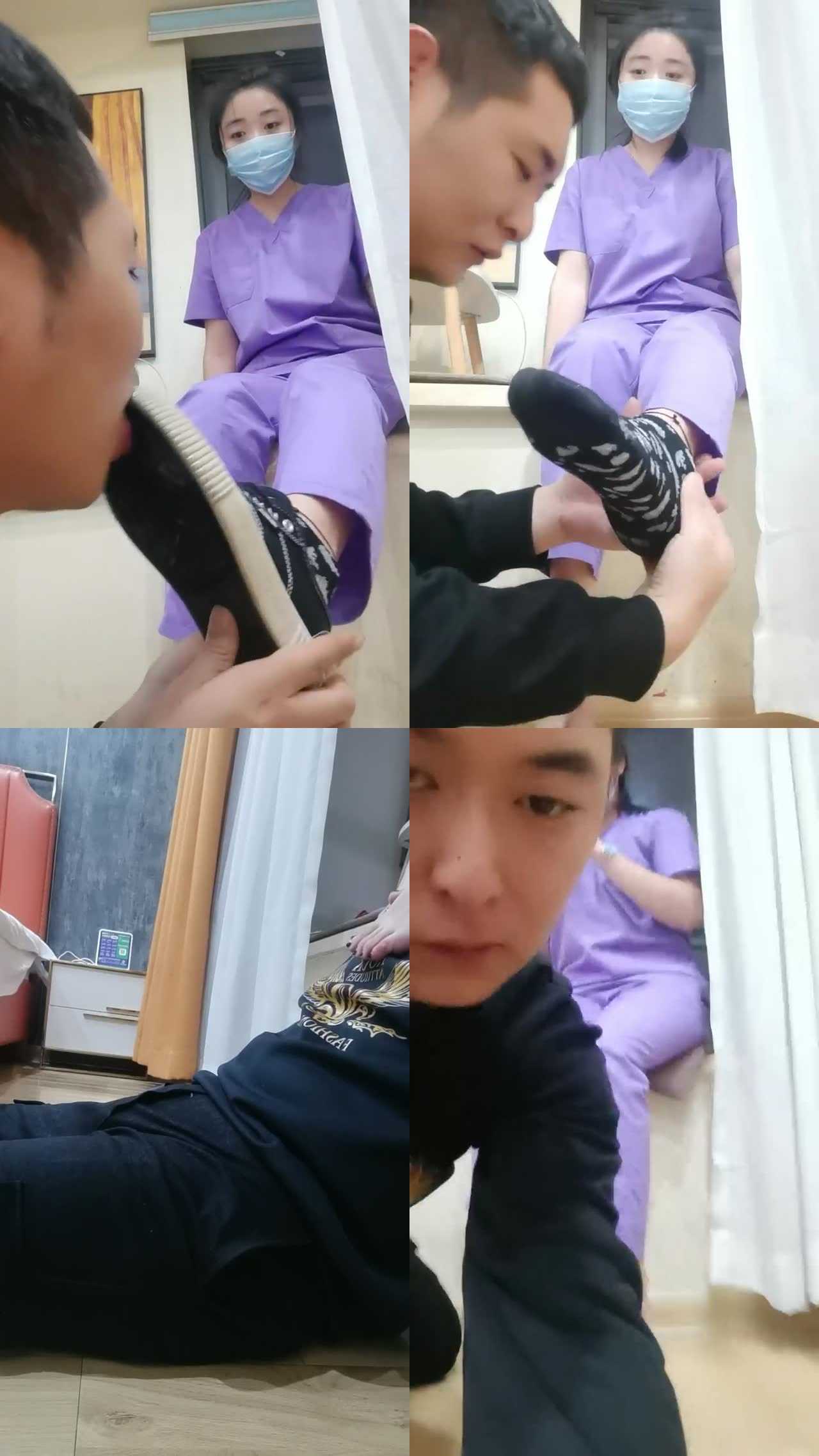 【明明】开发护士小姐姐tj我