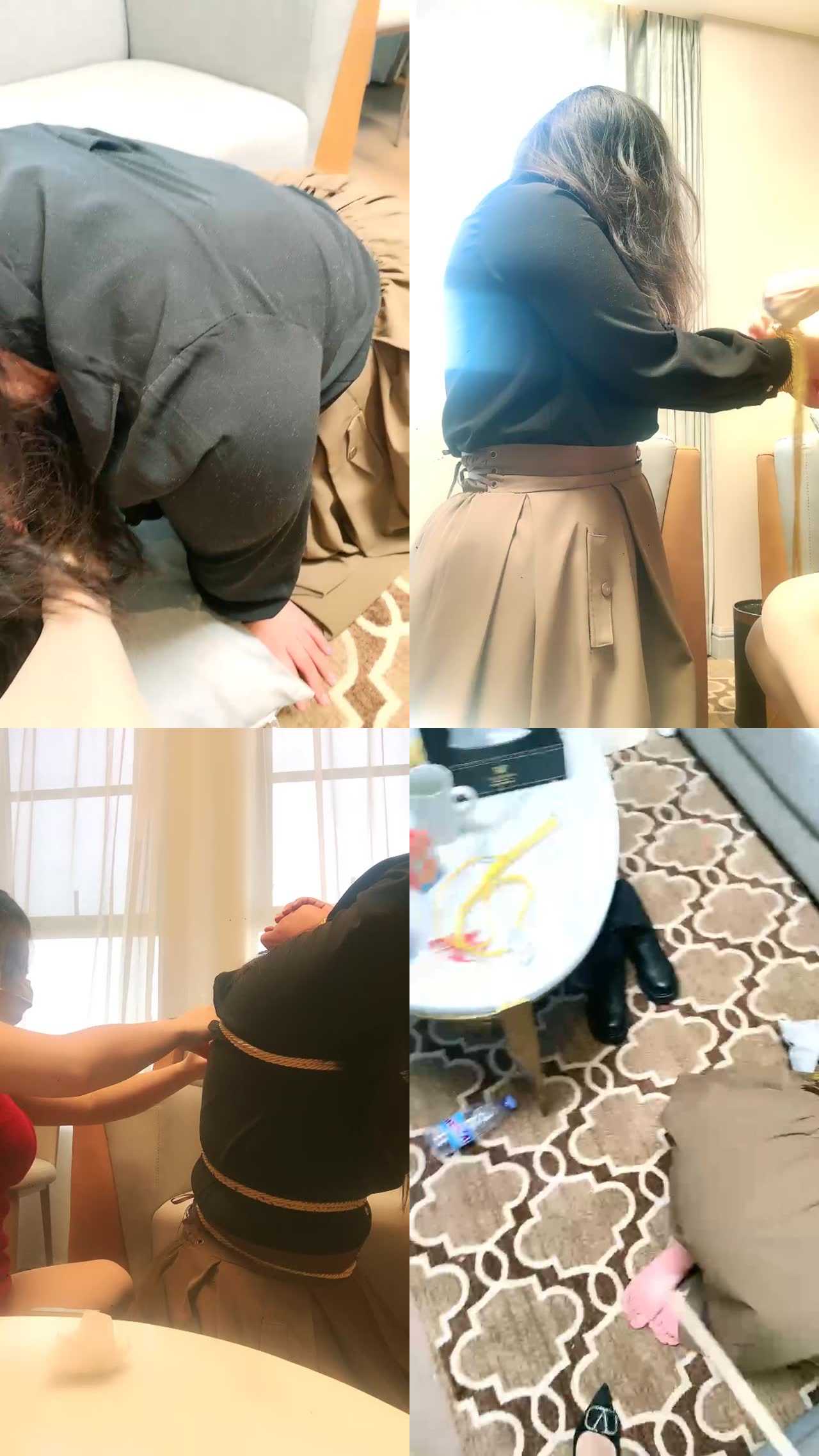 【若涵女帝】捆绑鞭打贱母狗
