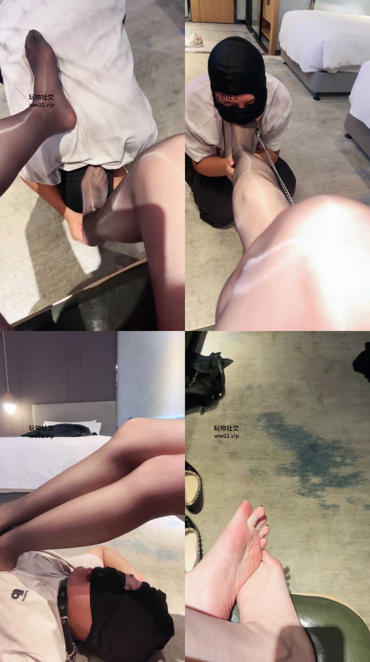 【诗诗】黑丝美腿踩踏/臭脚捂脸