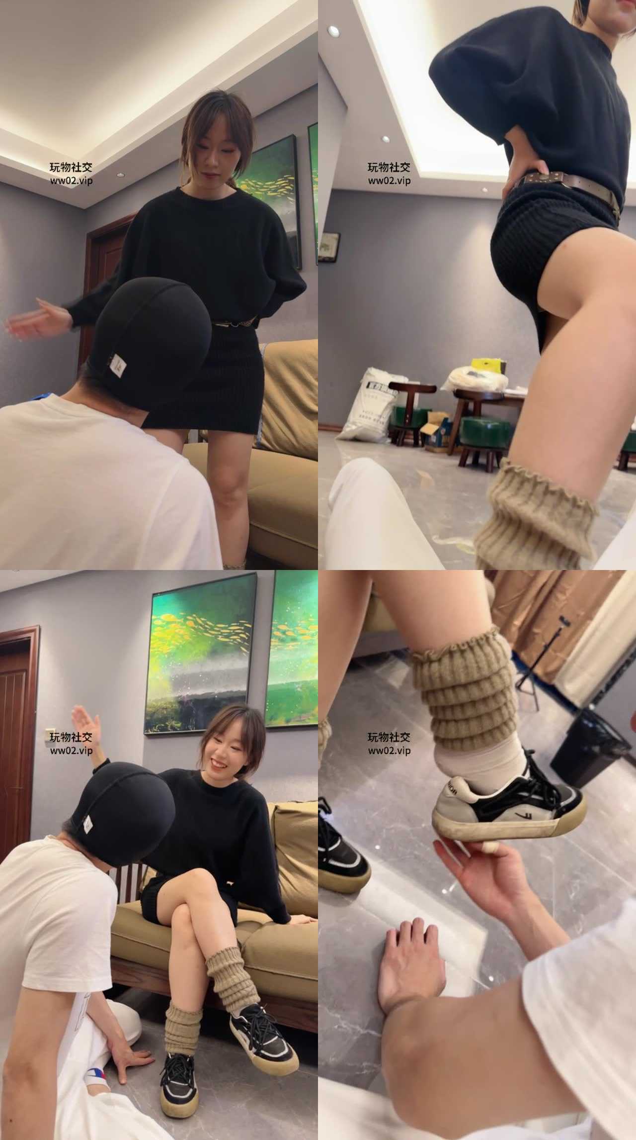 【狗哥】开发街舞女神超臭白袜虐