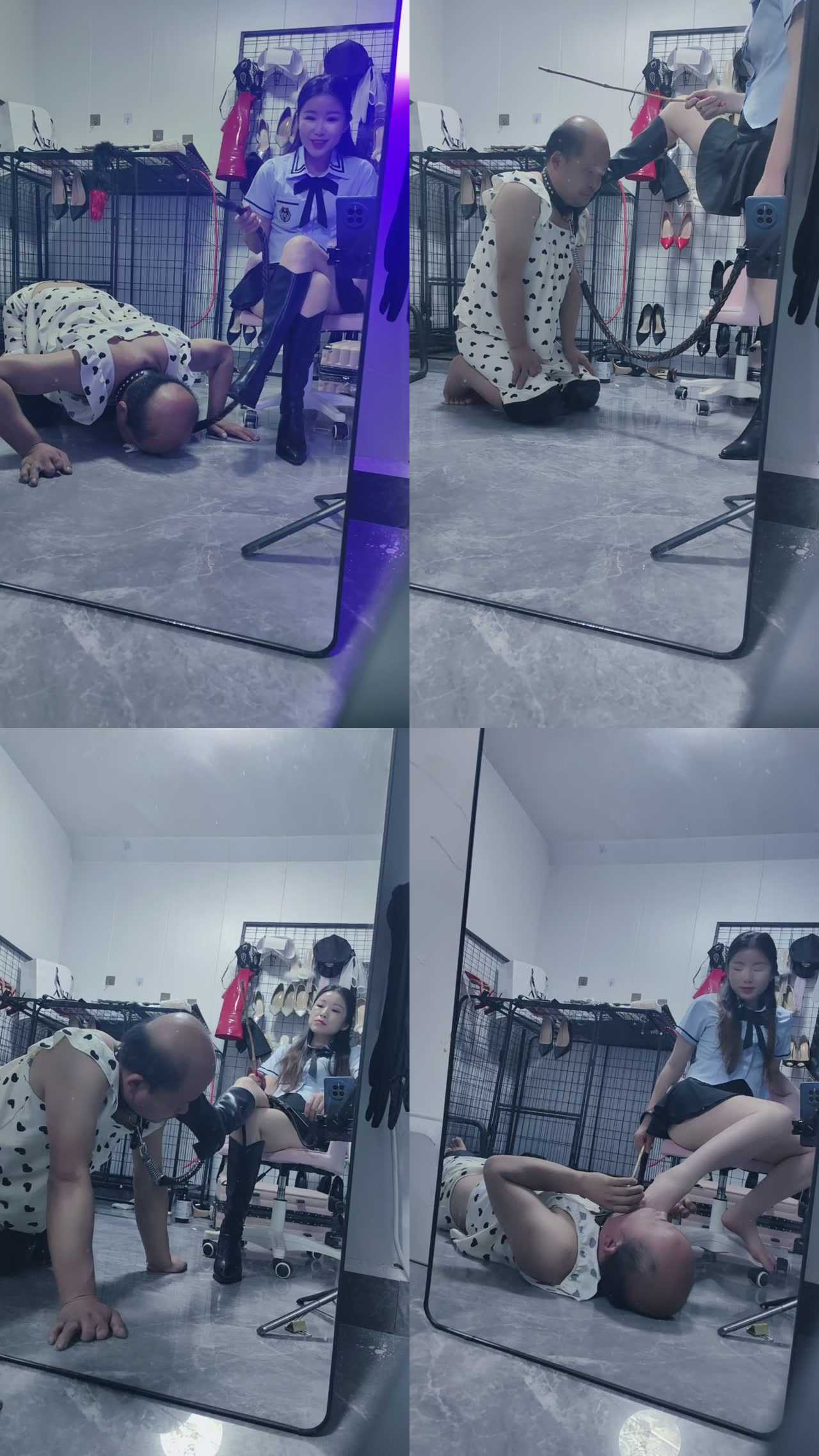 【女s榆林默主】调教贱狗