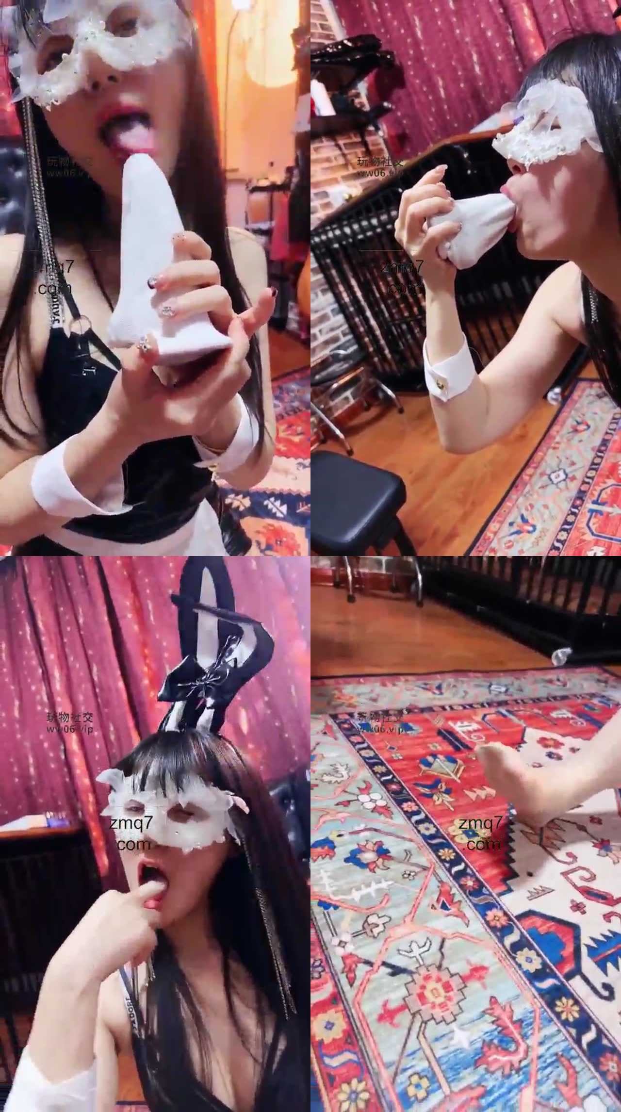 【冷颜女王】淫荡母狗在线口蛇