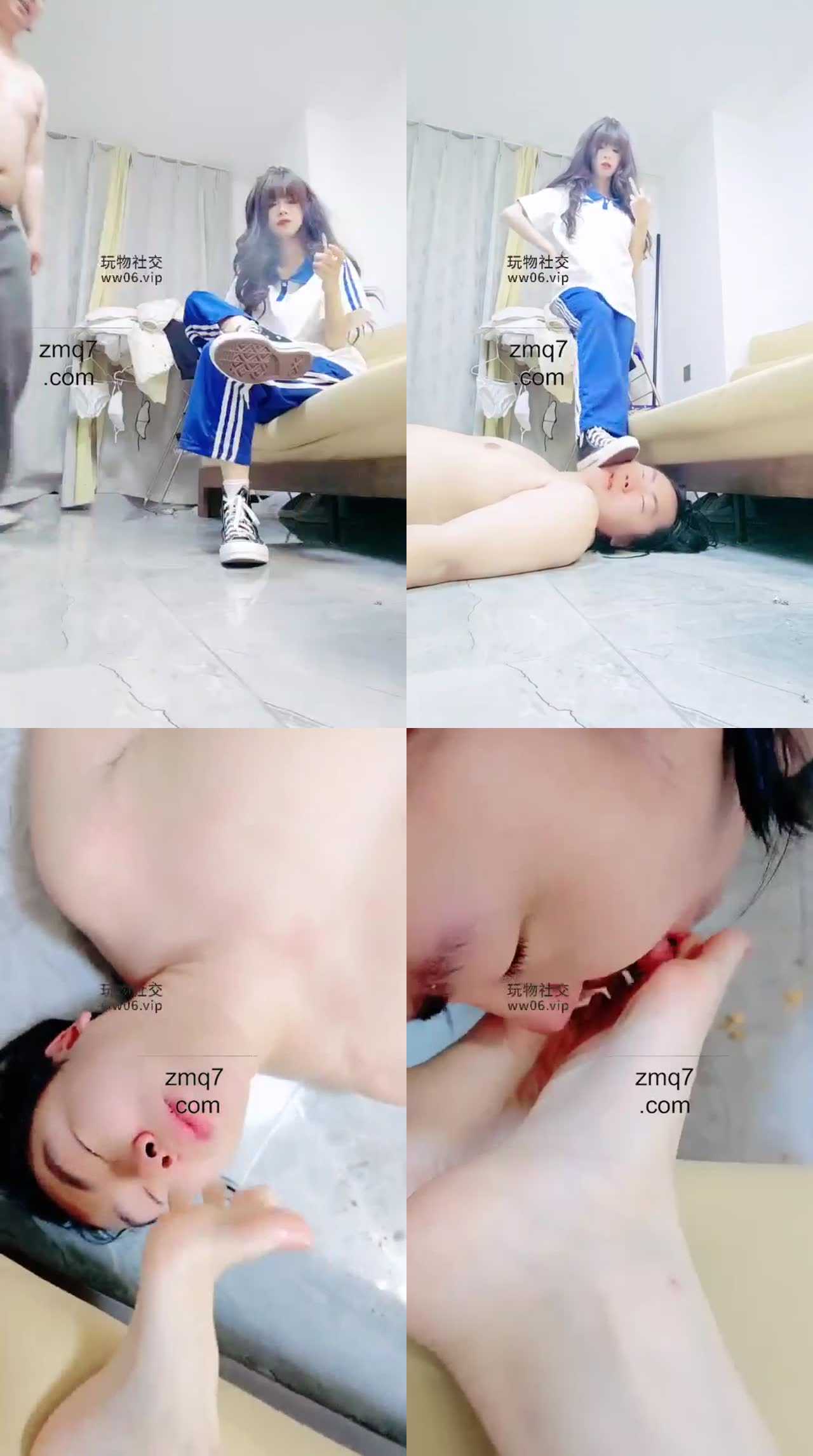 【奶味小仙女】校园太妹调教主任