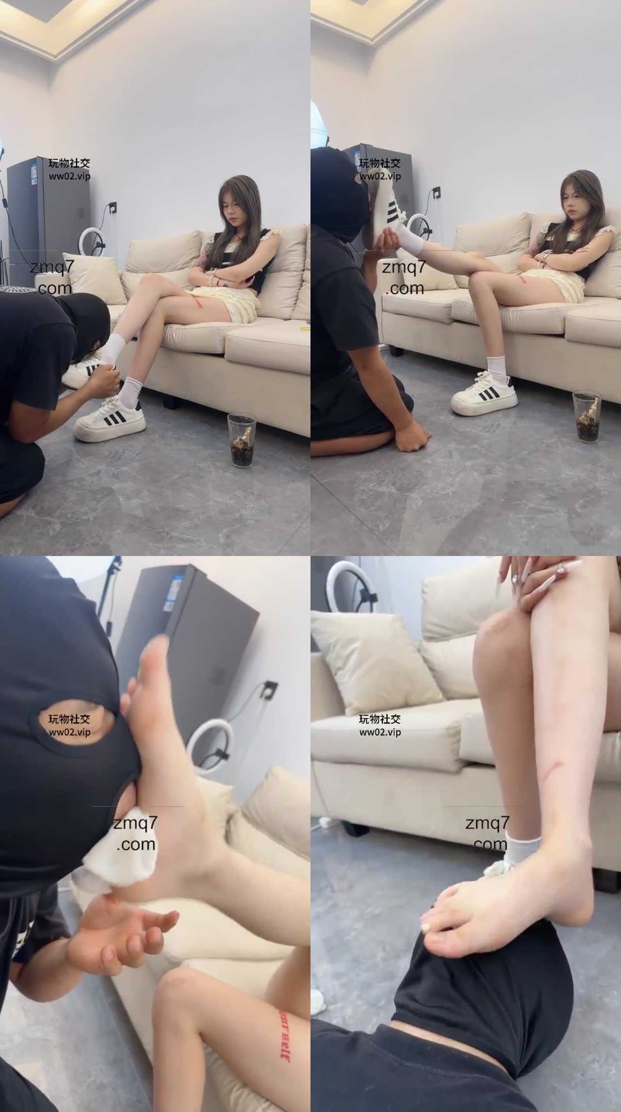 【糯米姐姐】调教恋足癖