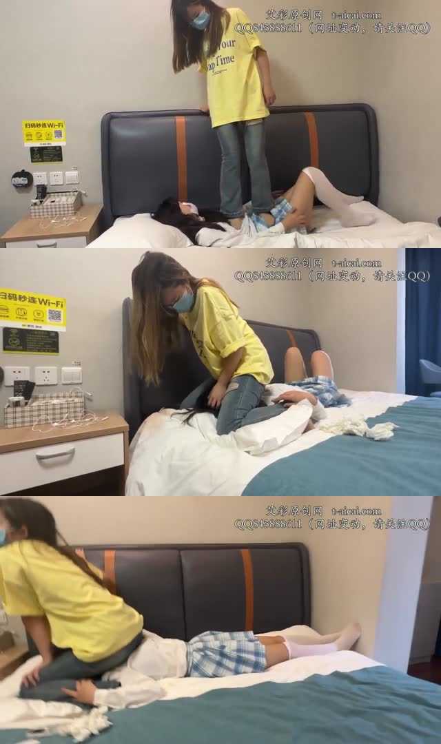【208宿舍】女m系列 坐在小三的脸上 强制窒息