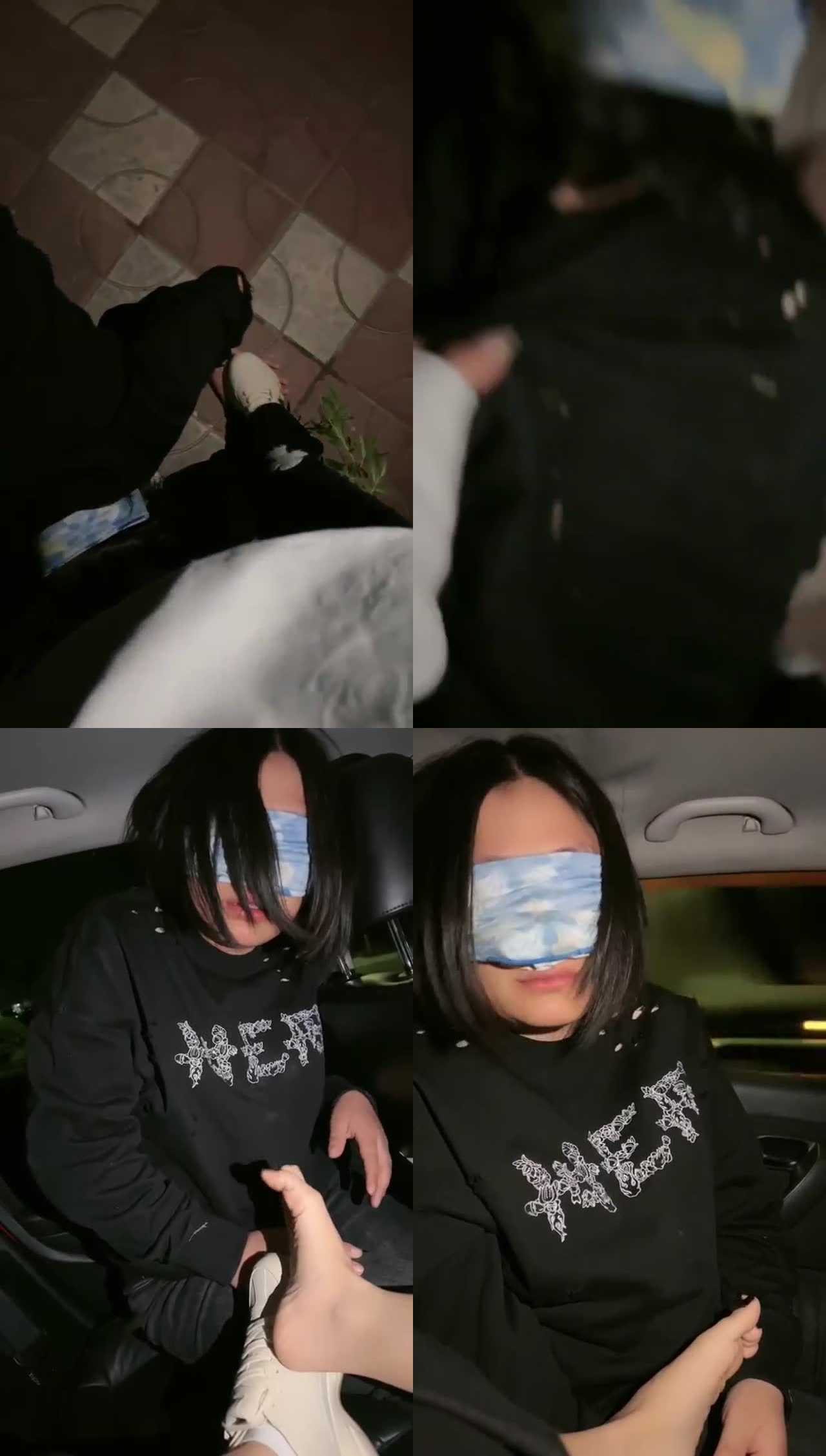 【微甜】河边调教女M