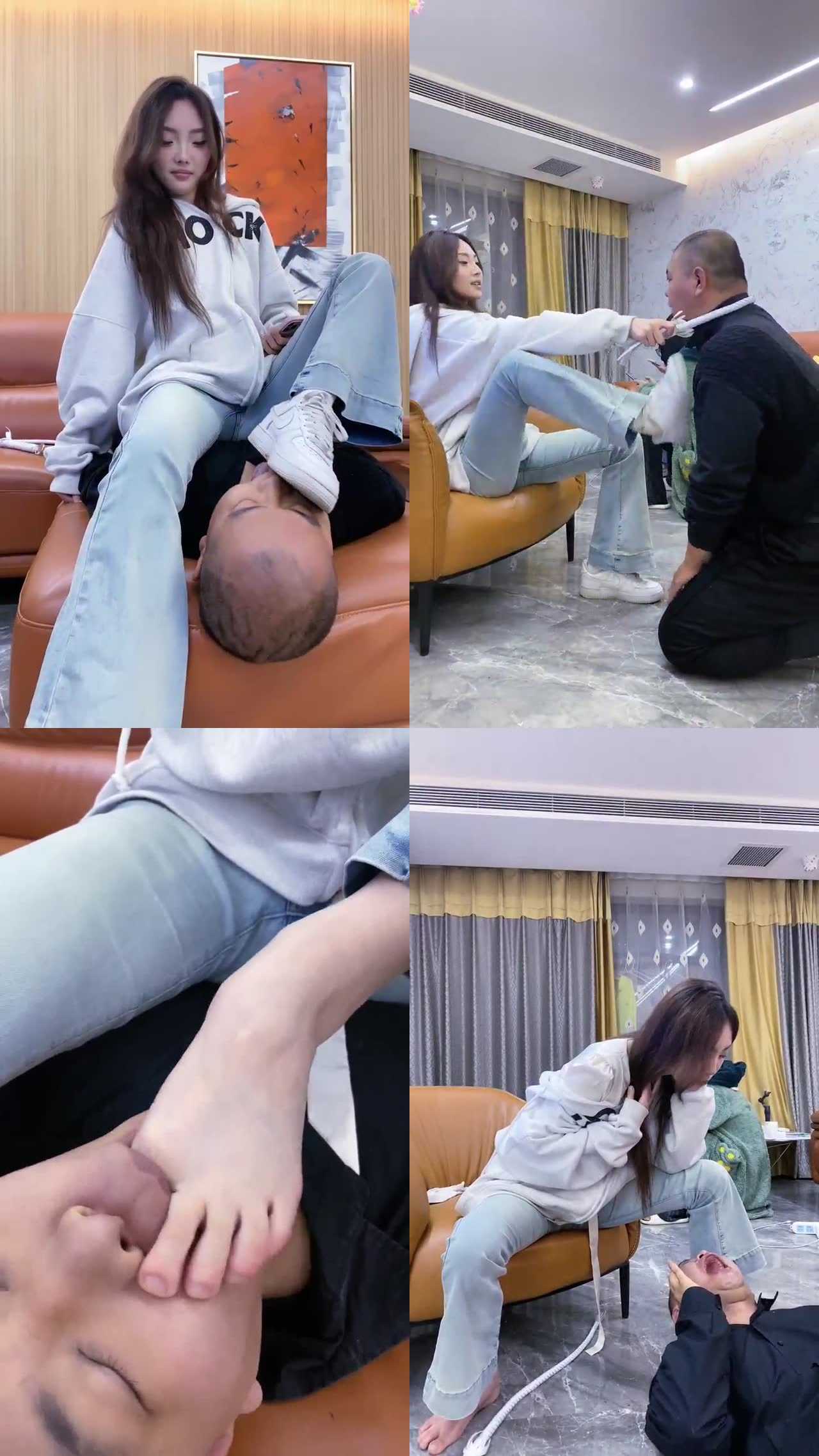 【麋鹿银儿】寒夕 全程重度调教加羞辱