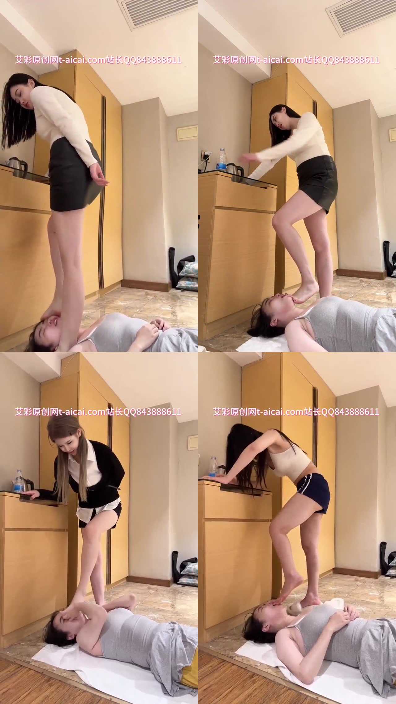 【未知女主】三女王虐母狗