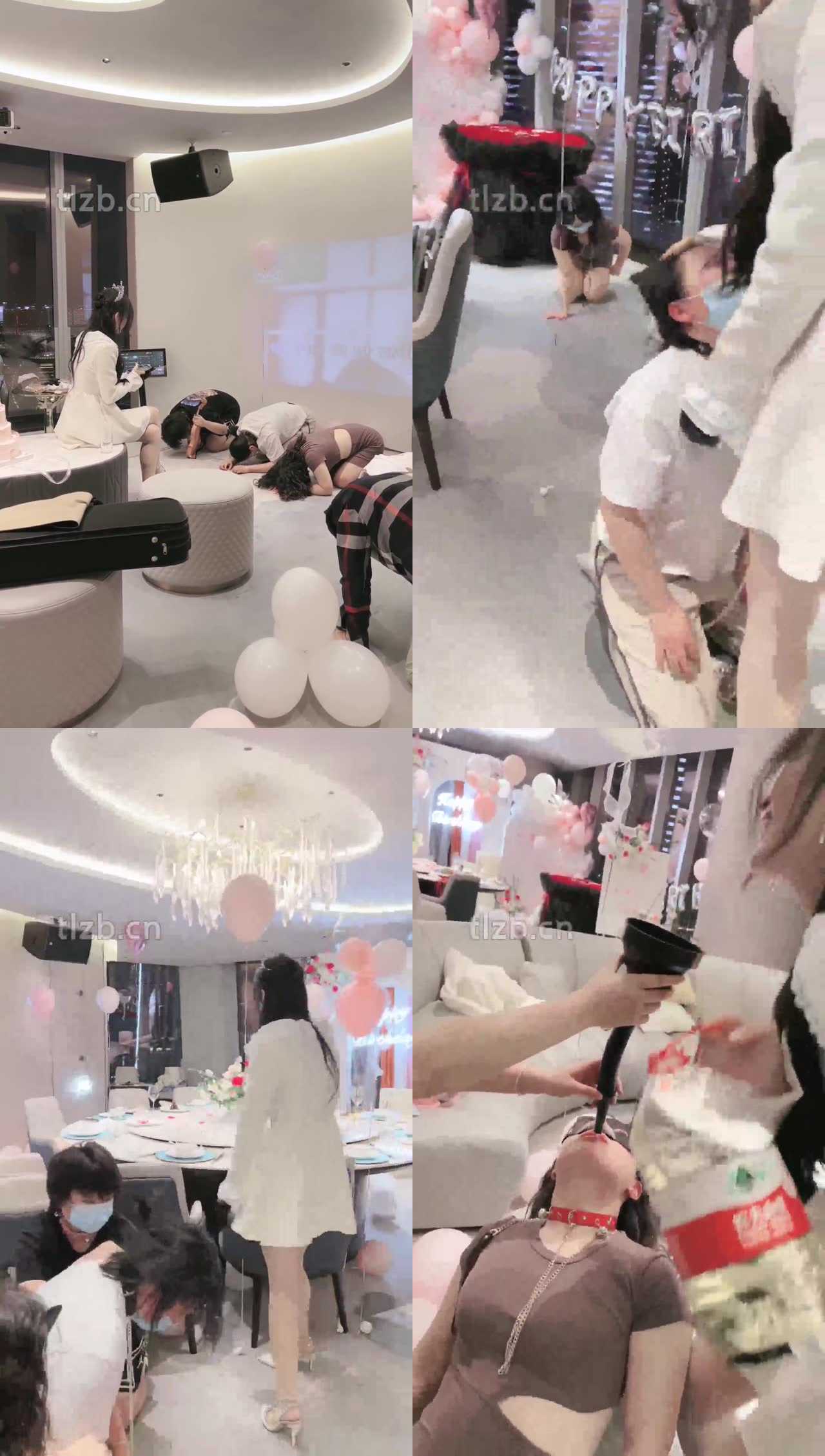 【时安】劲爆群调 男女M跪拜