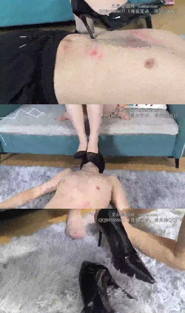 【稚主KK】高跟肉丝 虐私奴
