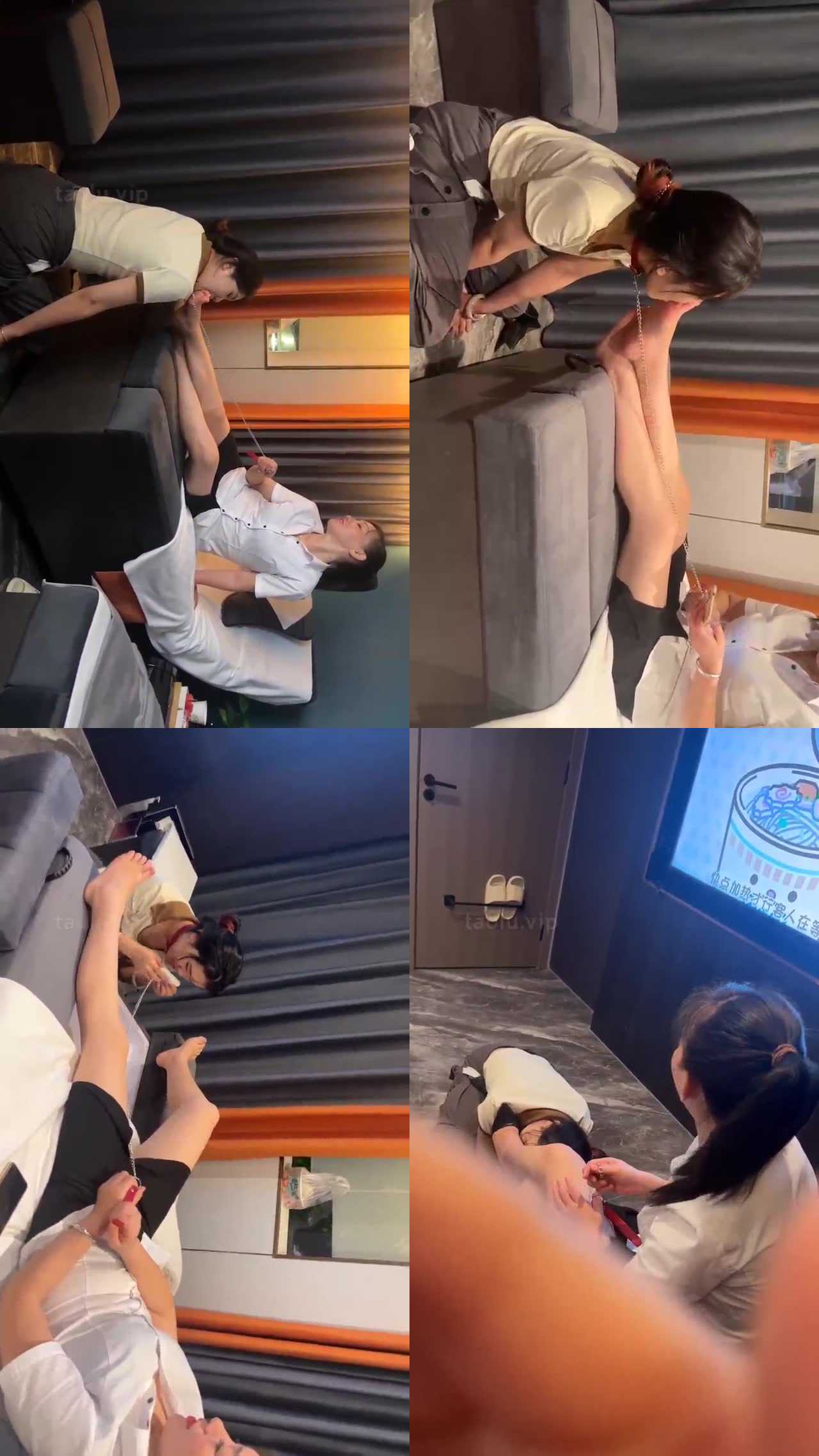 【橘子没熟】二次开发 调教素人女奴