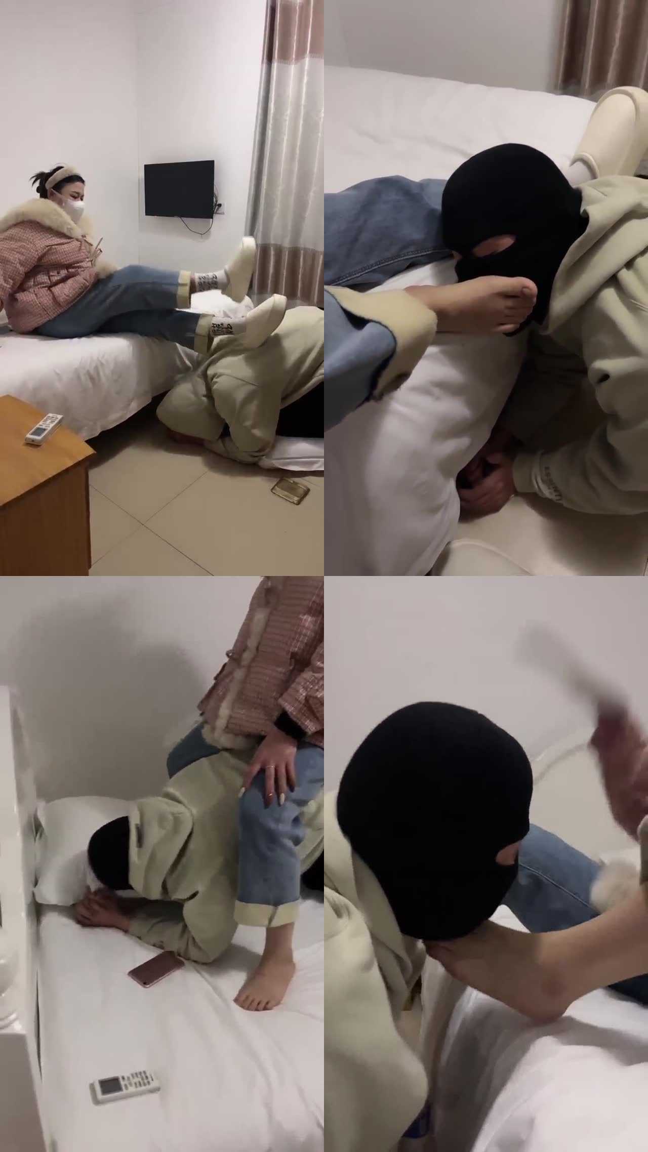 【师姐】素人开发 网友刚见面就开始调教