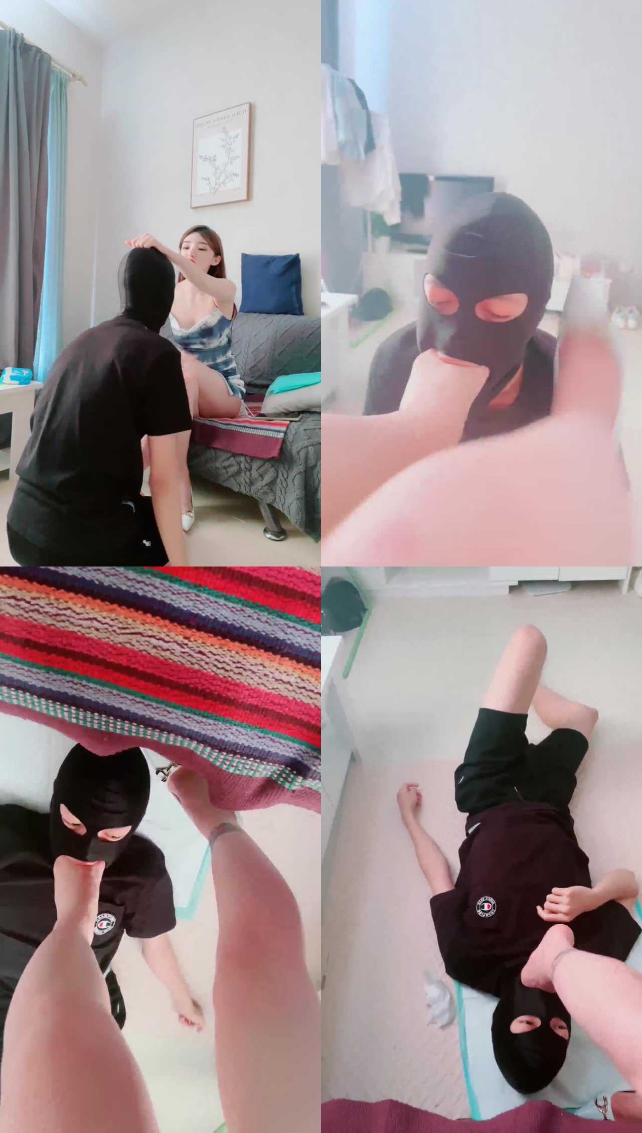 【领主老大】调教新脚奴