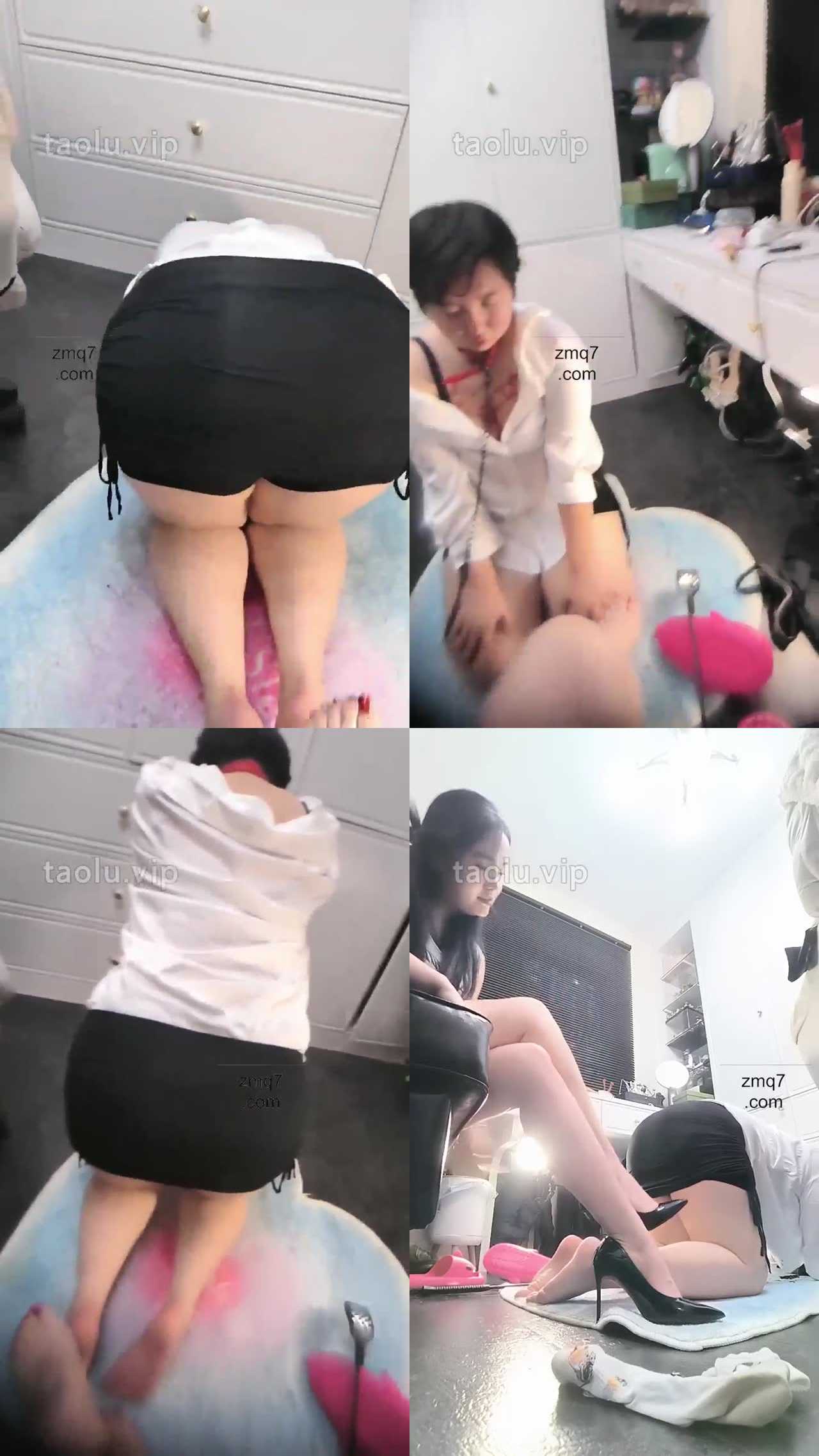 【安晴】偷拍 调教妹妹