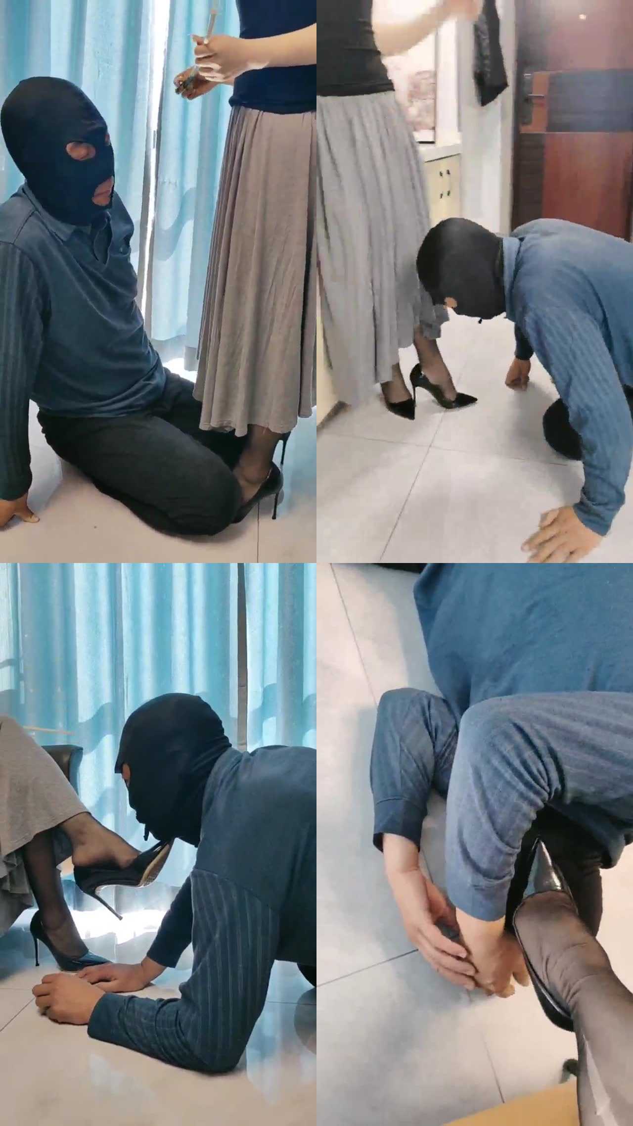 【辣姐】老狗奴 第6次来调教