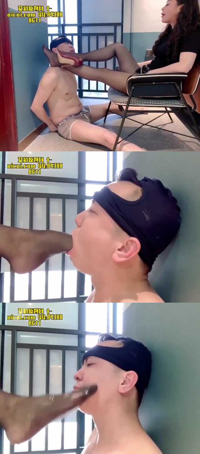 【媚钰】黑丝玉足 插在你嘴 爽在我心