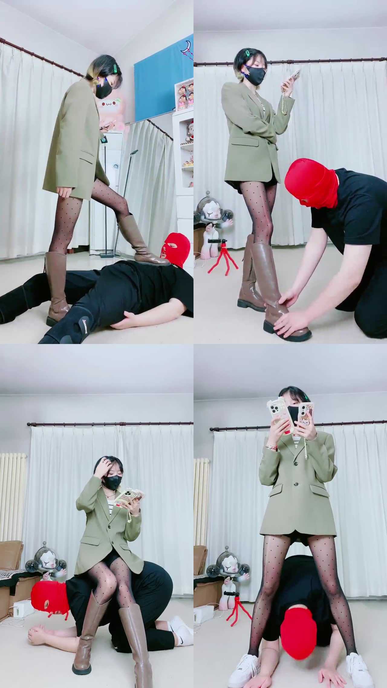 【美离子】超耐踢的大学生