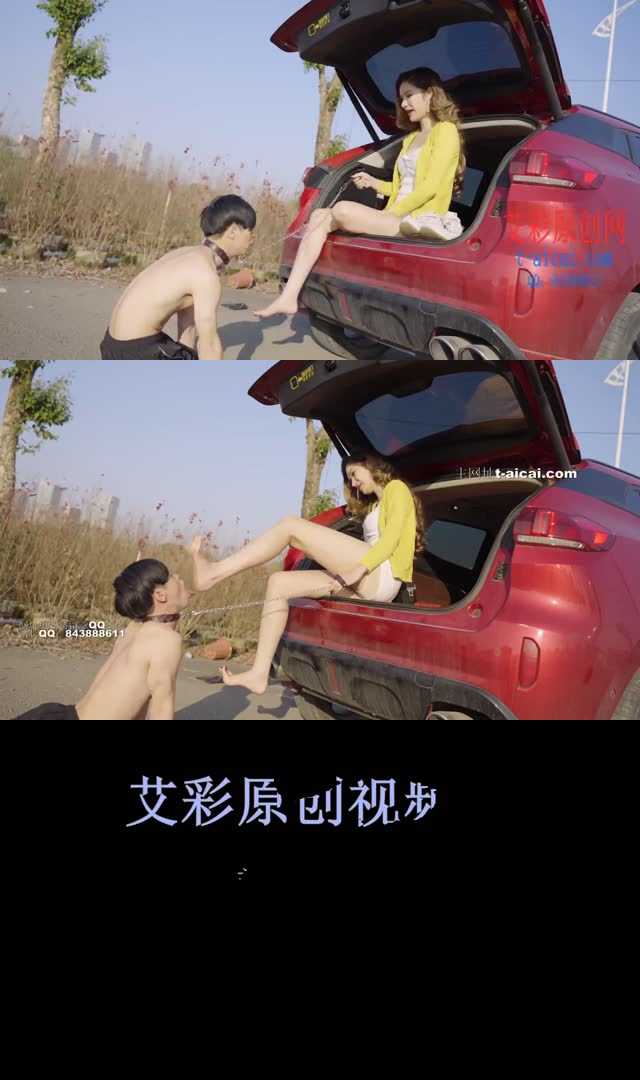 【尔岚】户外调教 脚深喉