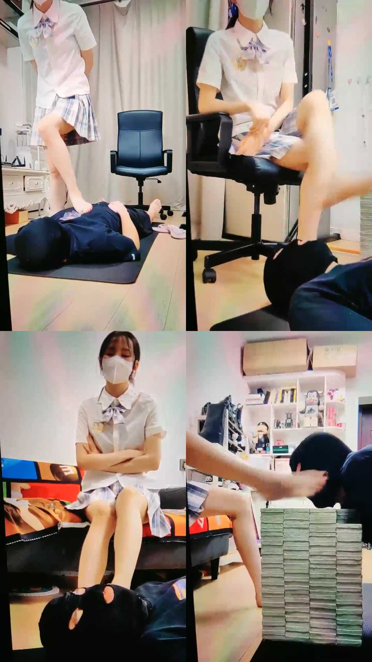 【暴力美学】脚耳光
