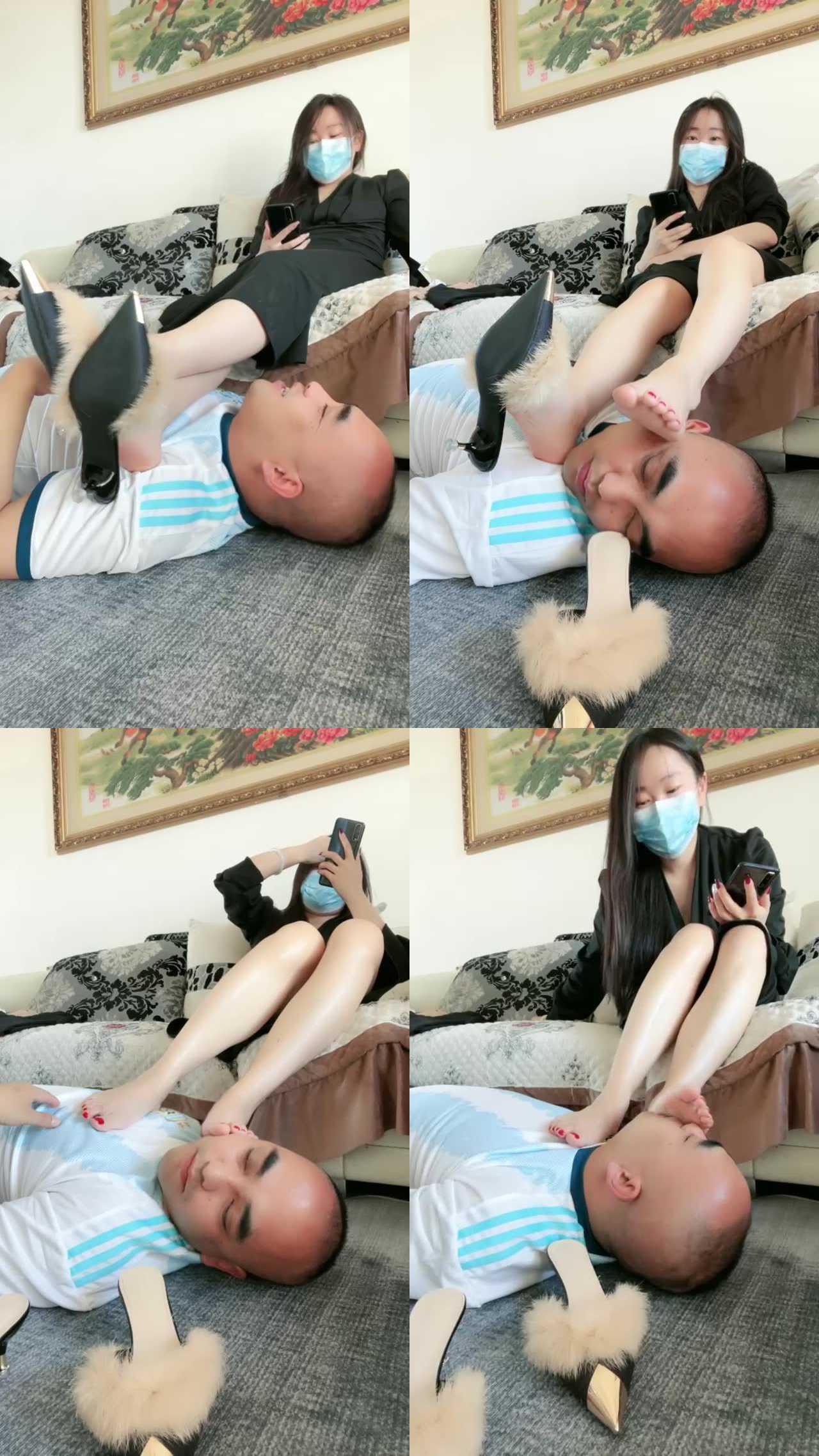 【西北傻子】TJ伺候洗澡吃史