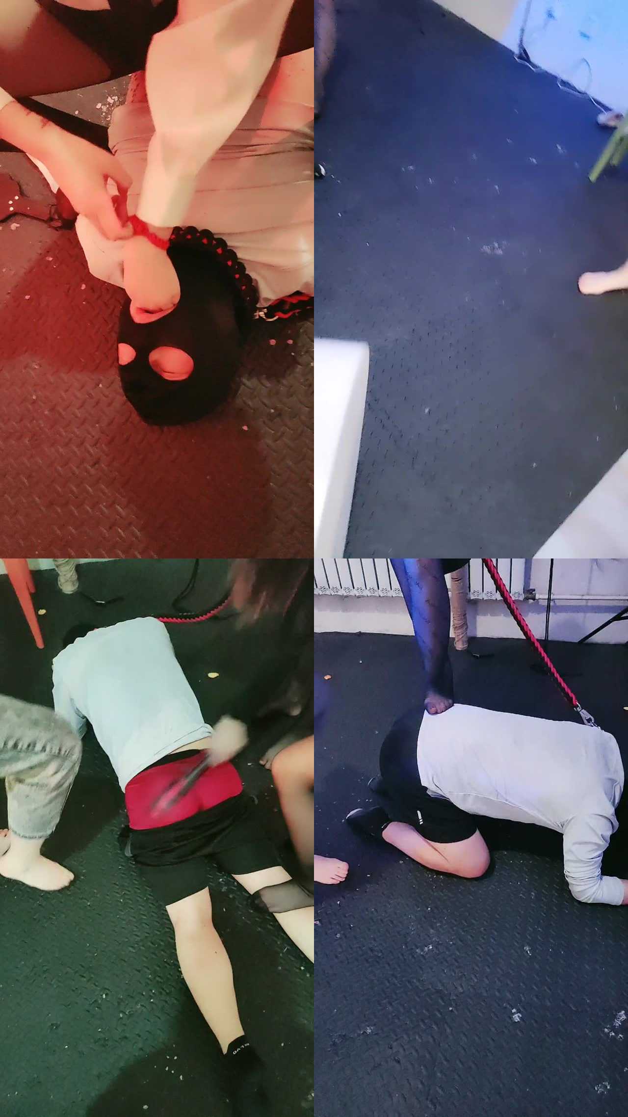 【九创女团s】滴蜡老狗炸津