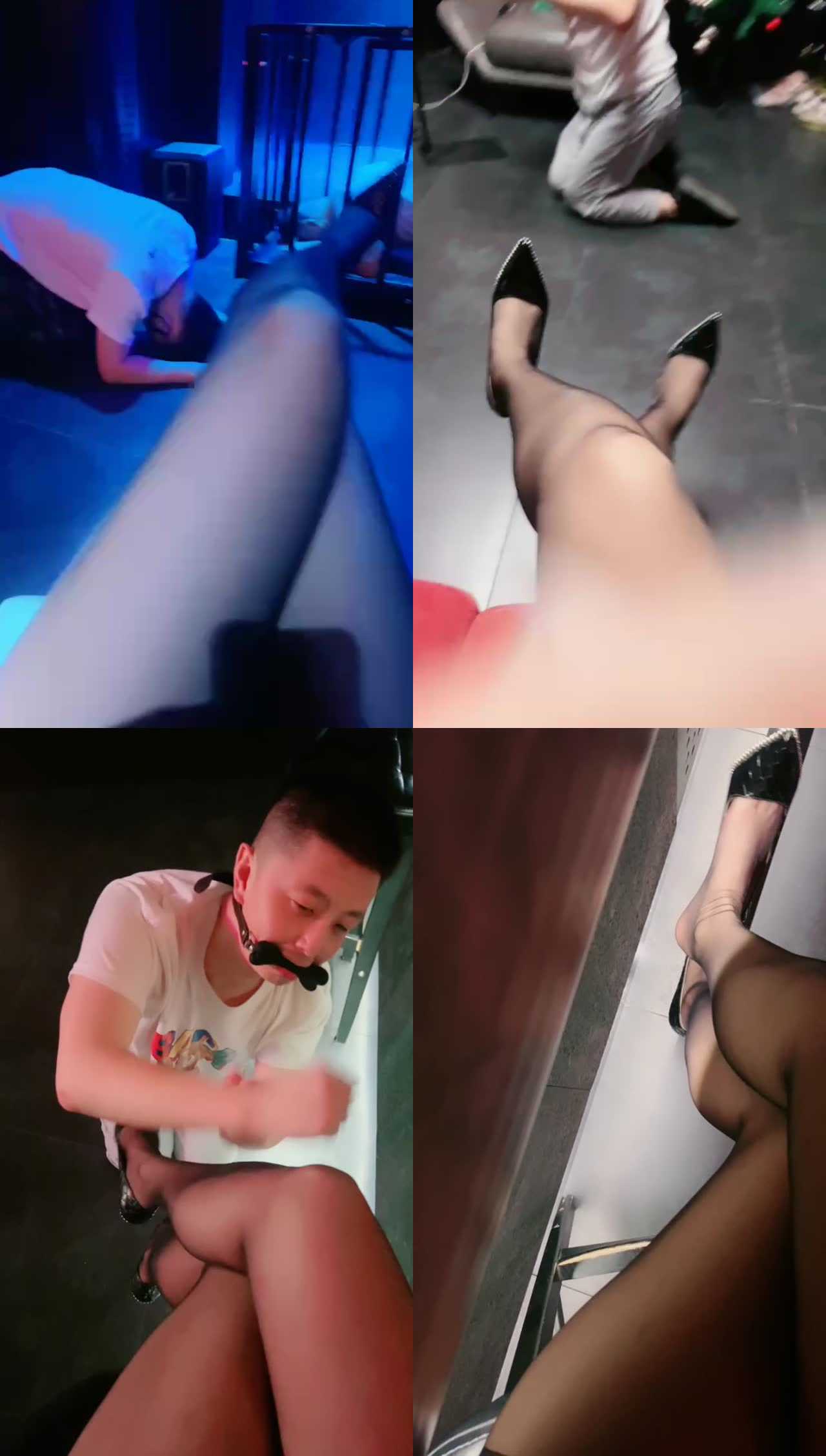 【梦露】SM主题酒吧囚禁双奴虐