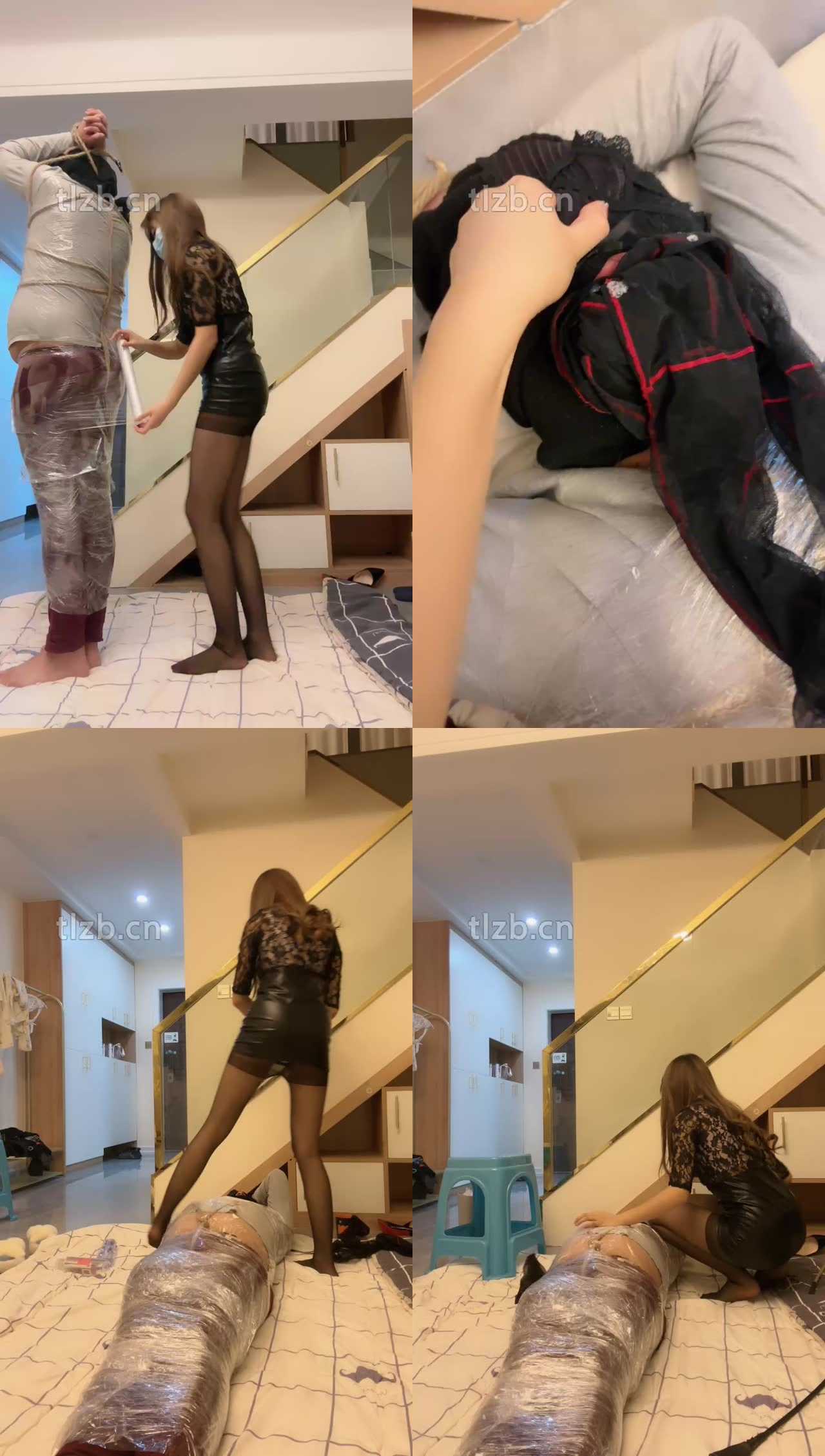 【珂儿大小姐】木乃伊全包囚禁虐废/拉丝口水