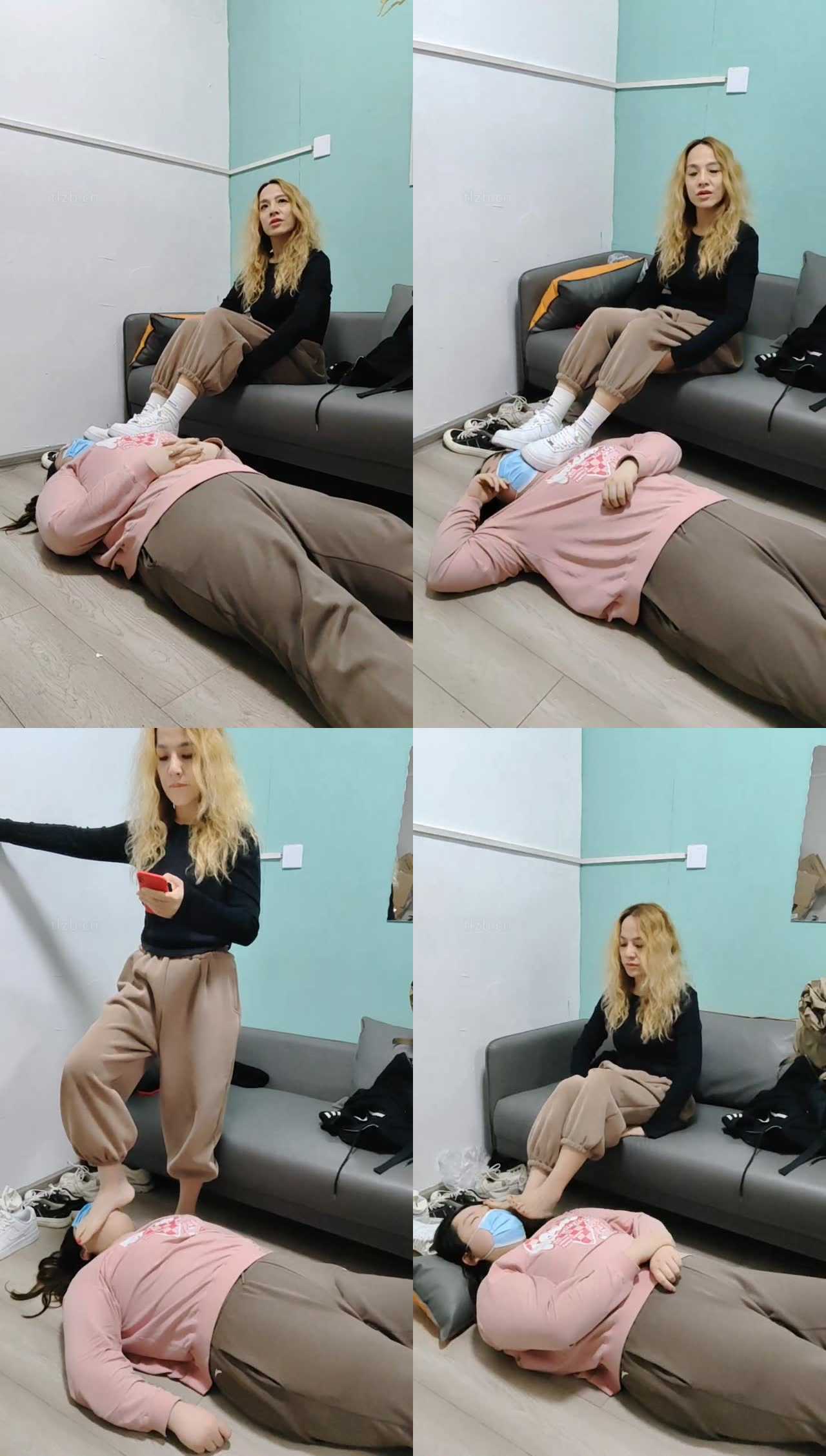 【樱樱】俄罗斯混血女主-踩踏蹂躏母畜【一】