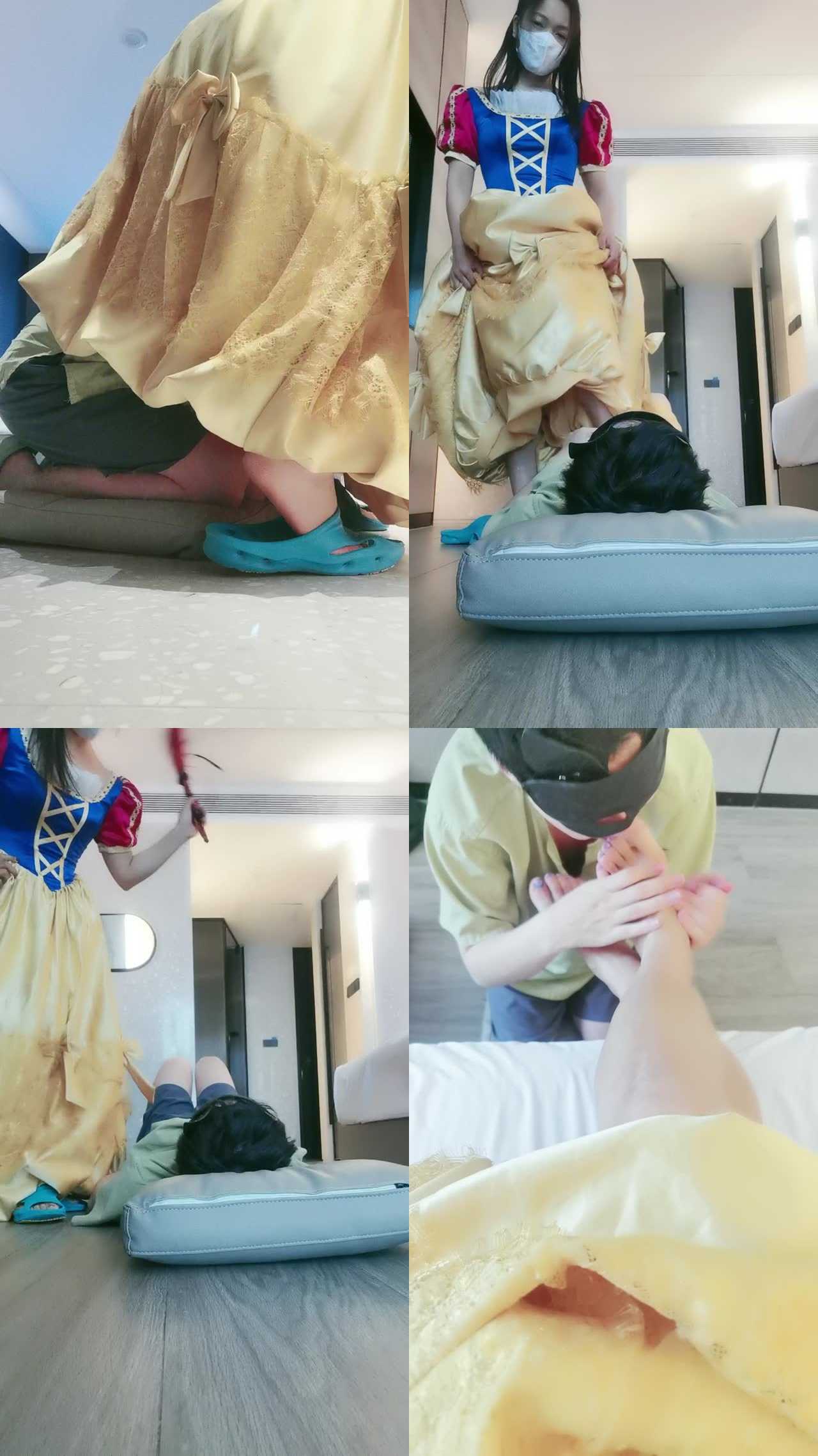 【璃茉老师】胯下奴才