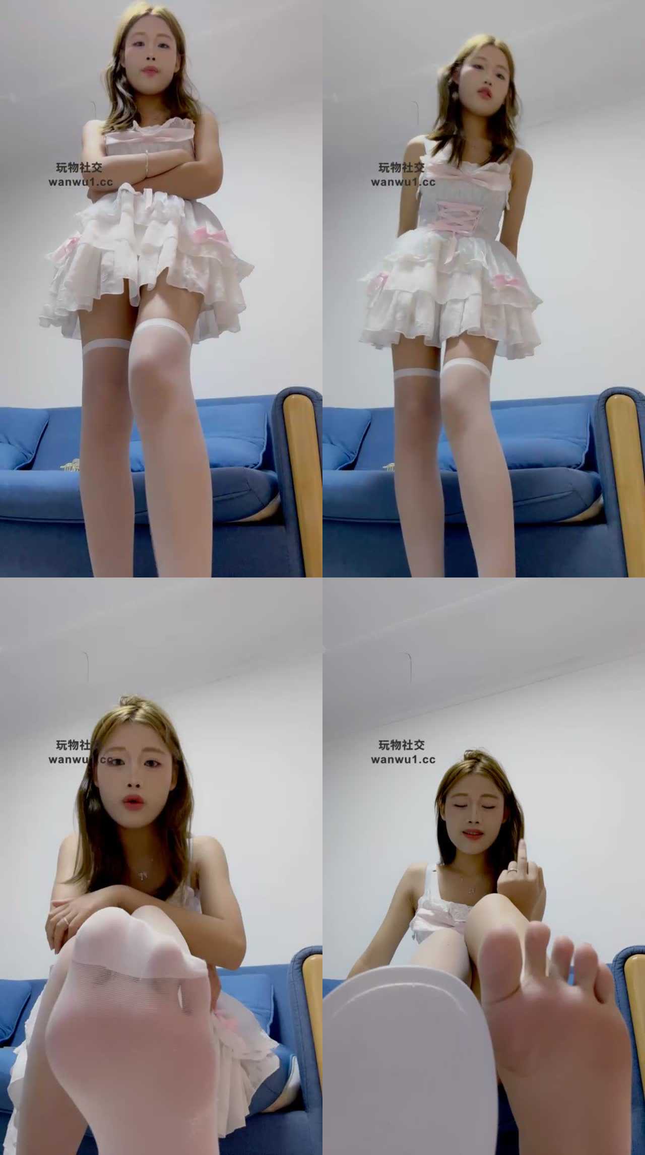 【娜娜】恋足羞辱