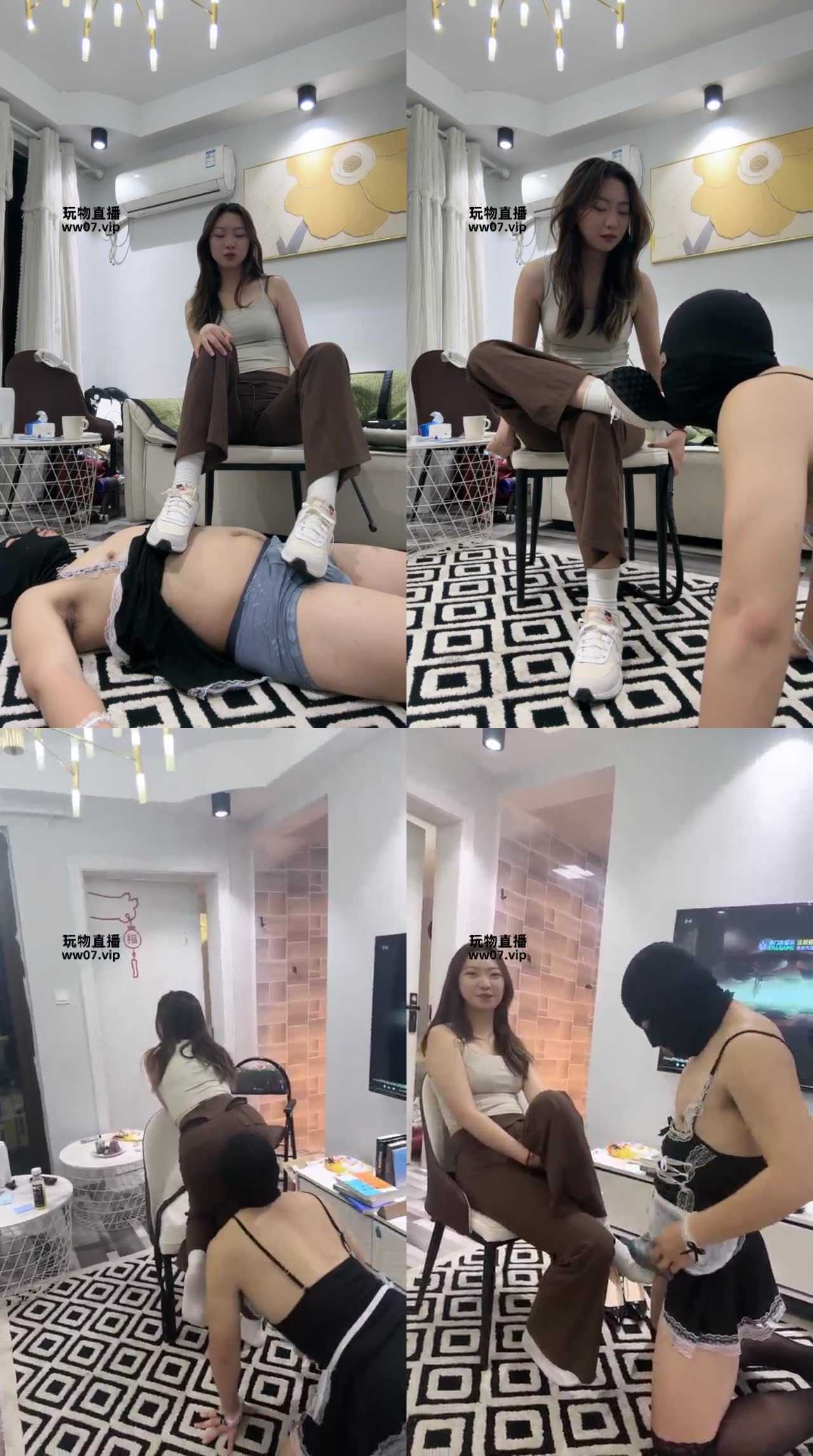【JENN情侣主】运动少女寸止CD狗