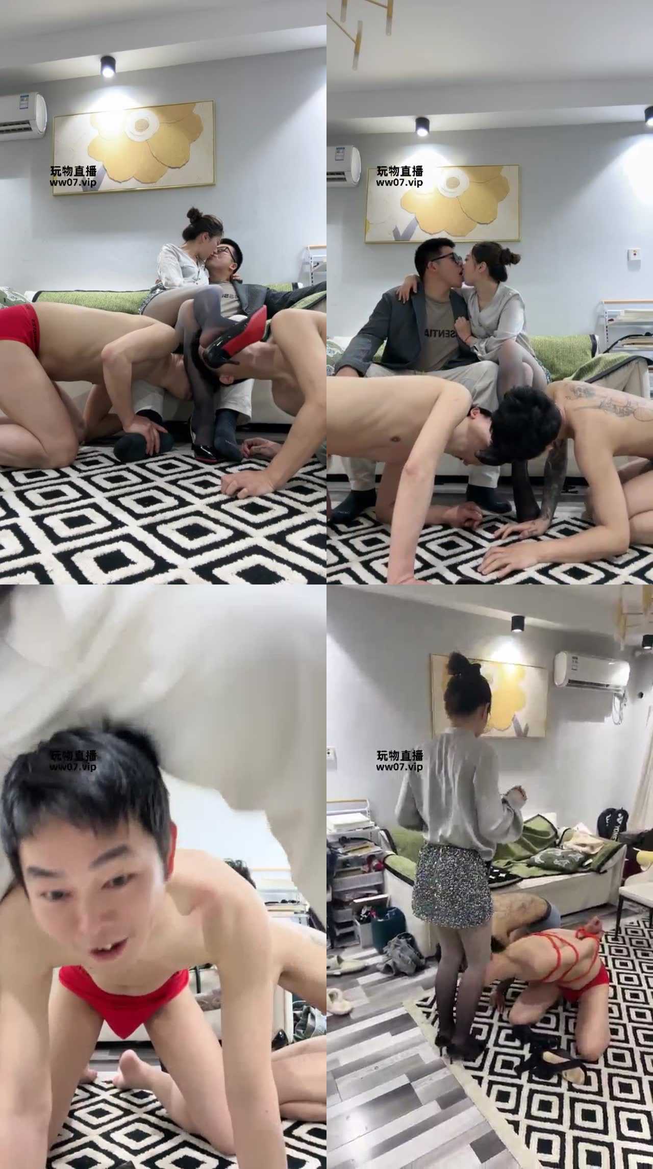 【JENN情侣主】两个骚狗来伺候