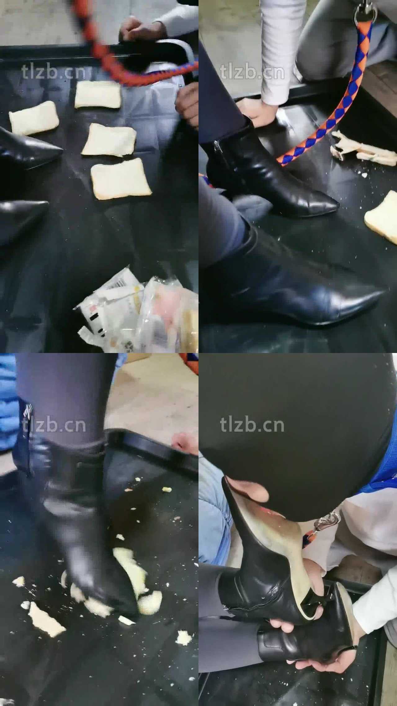 【大美】鞋喂食/吃狗粮/锁住狗畜生