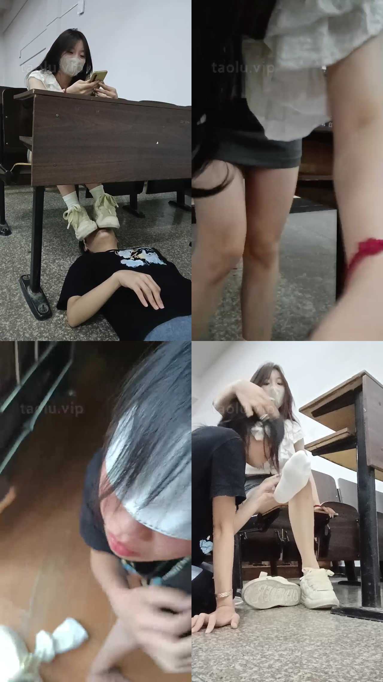 【爱可呀】教室开发学姐作母畜