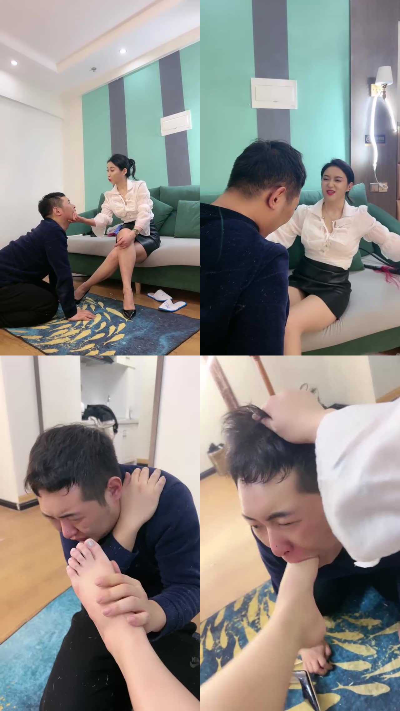 【明明】不听话被主人惩罚暴打
