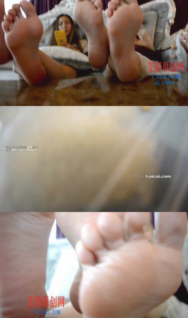 【萱萱】【欣欣】【奴隶岛】萱萱&欣欣POV辱骂秀足底