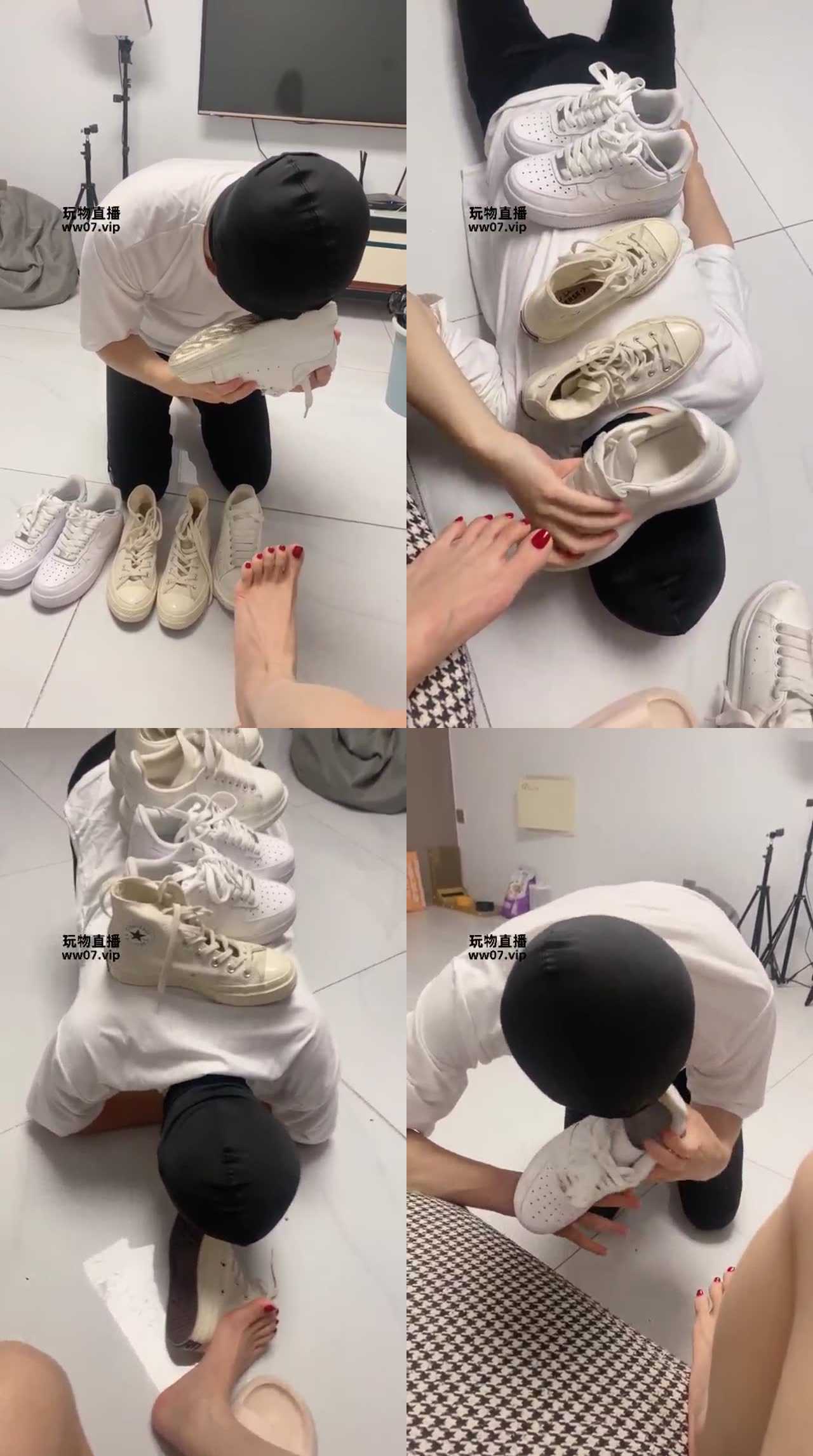 【甜一】清理鞋子