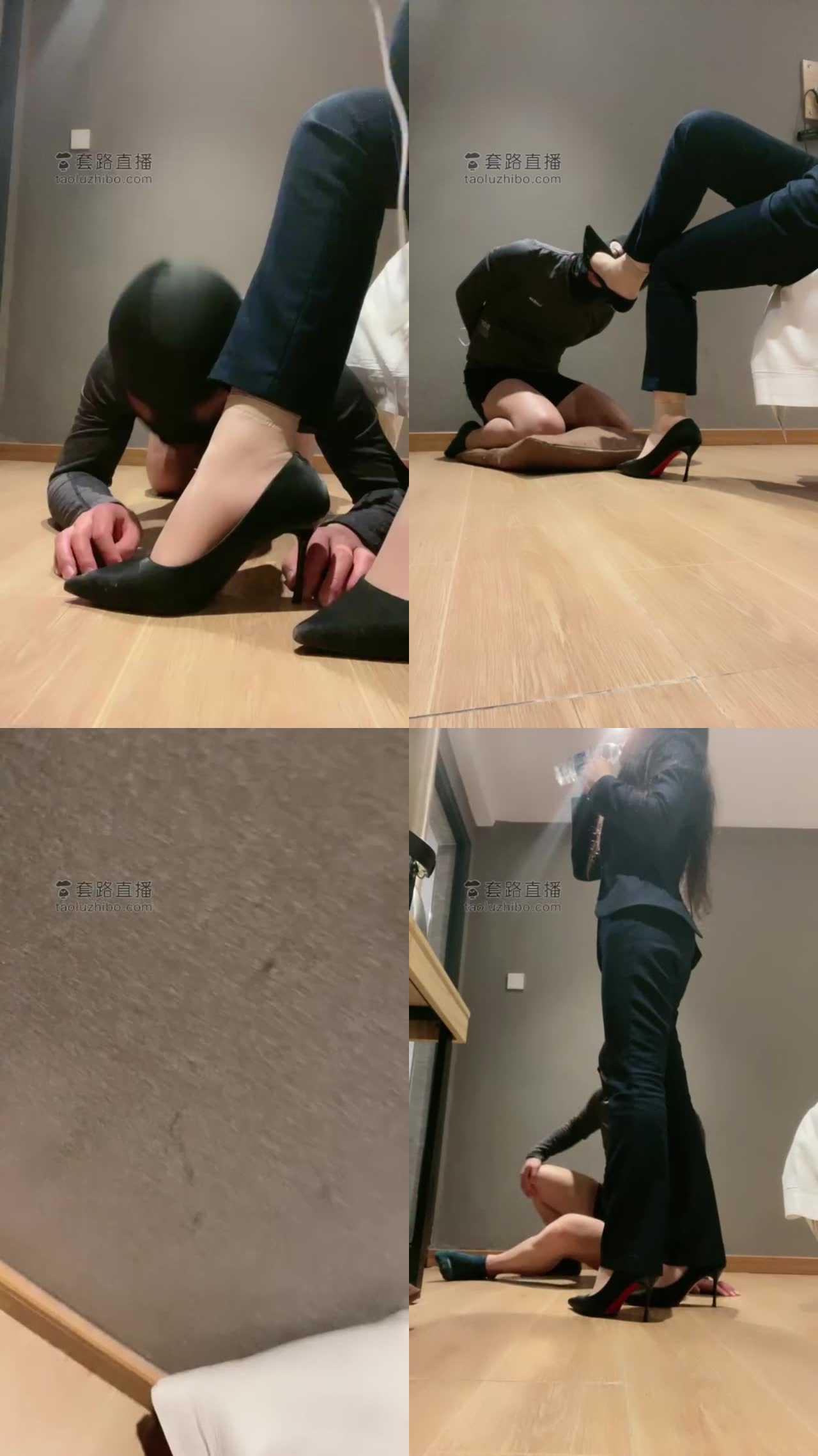 【御严】商场销售下班后对狗撒气