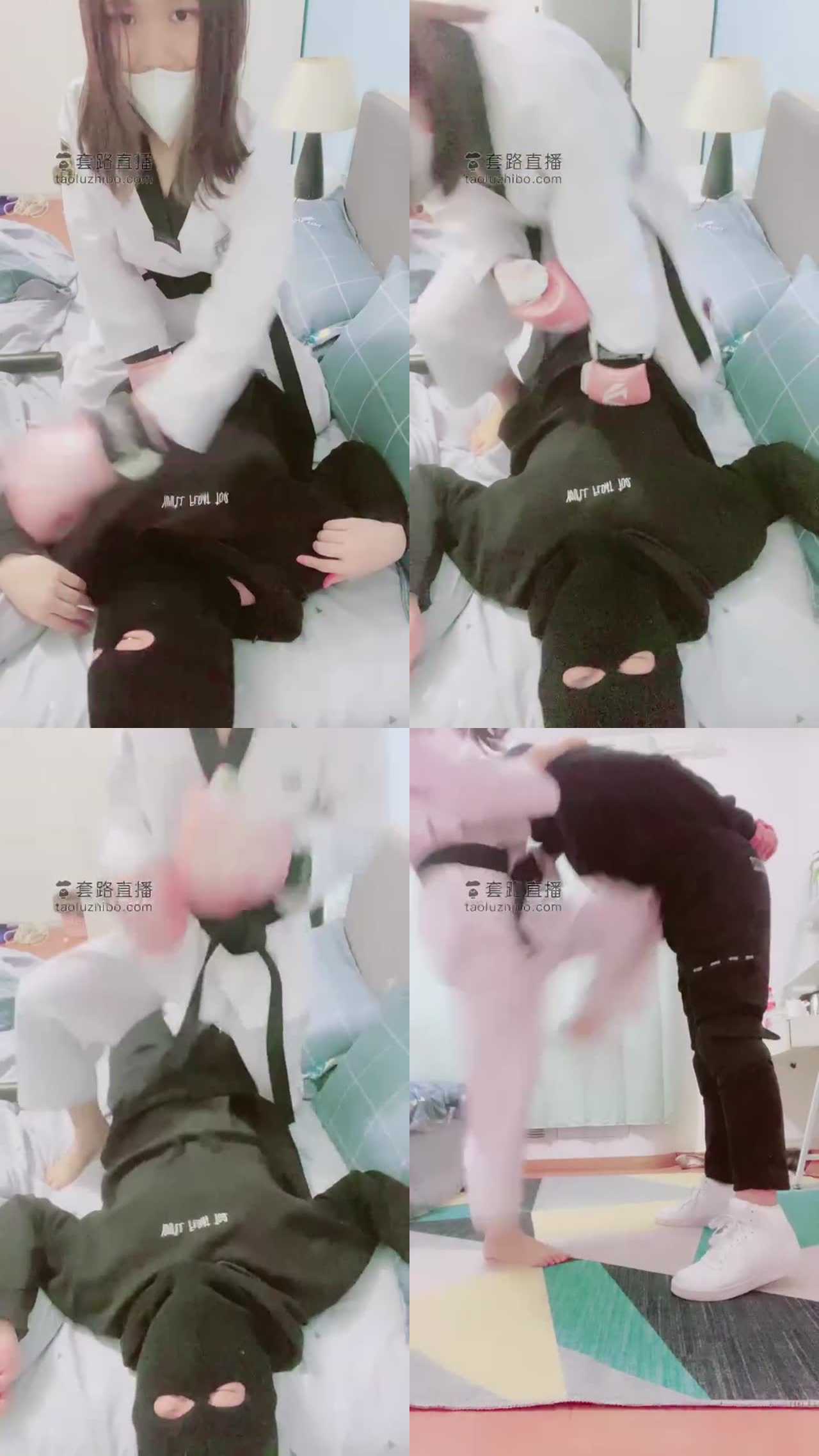 【小劳拉】跆拳道服暴力踢踹