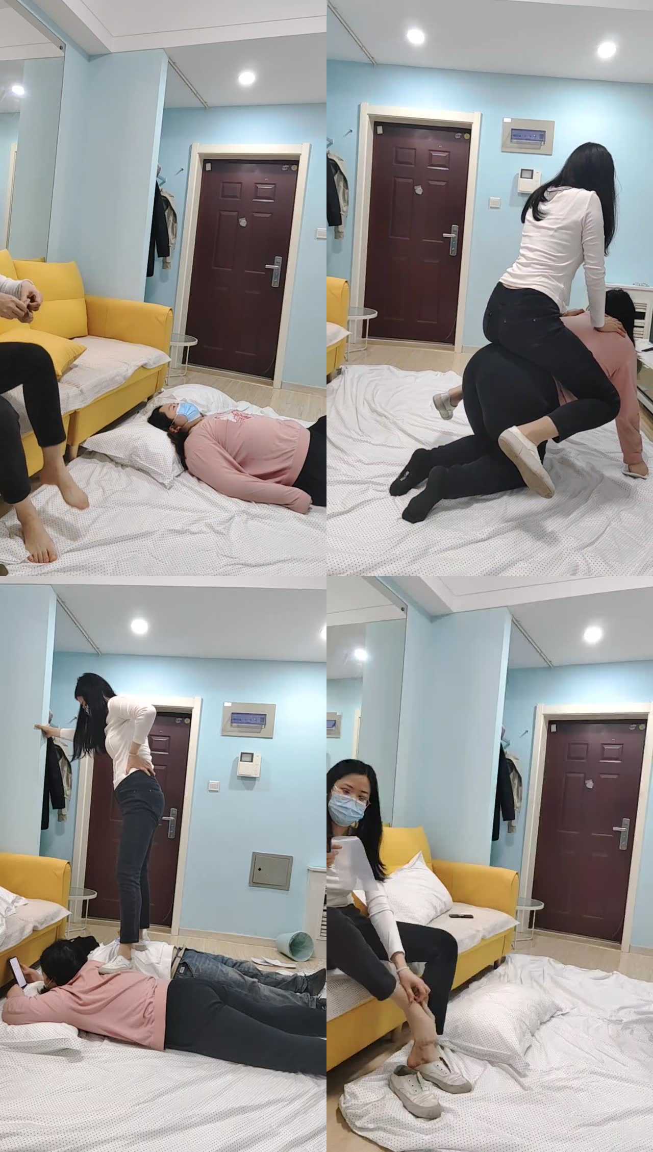 【樱樱】开发173小姐姐-母畜-脏鞋臭脚踩脸/骑马踩踏