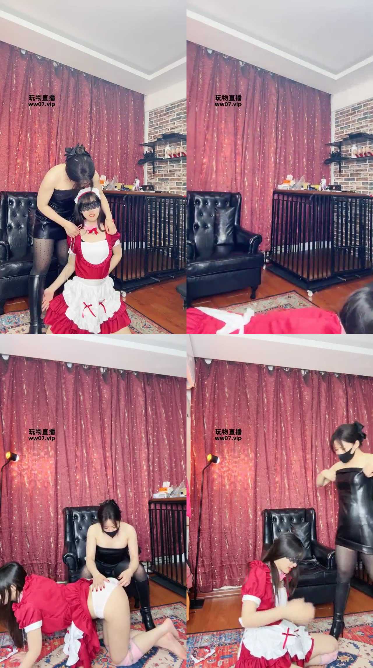 【冷颜女王】原液多次驯化骚母
