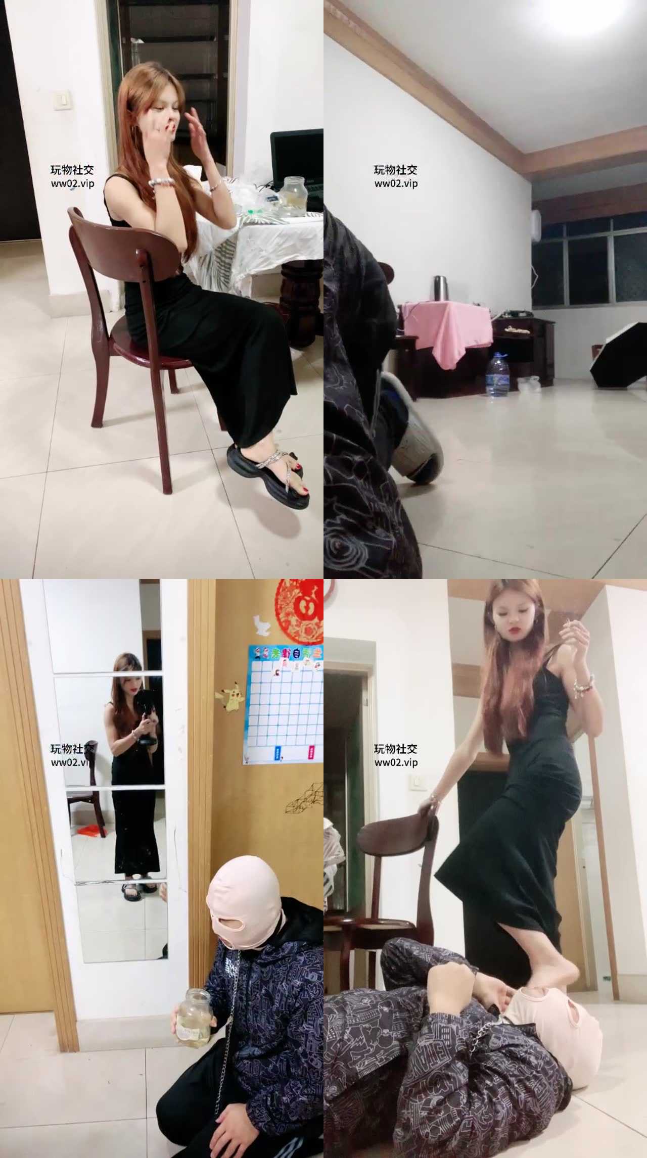【呆呆】骑马转胯狗爬/舔脏鞋/赏赐喝圣水